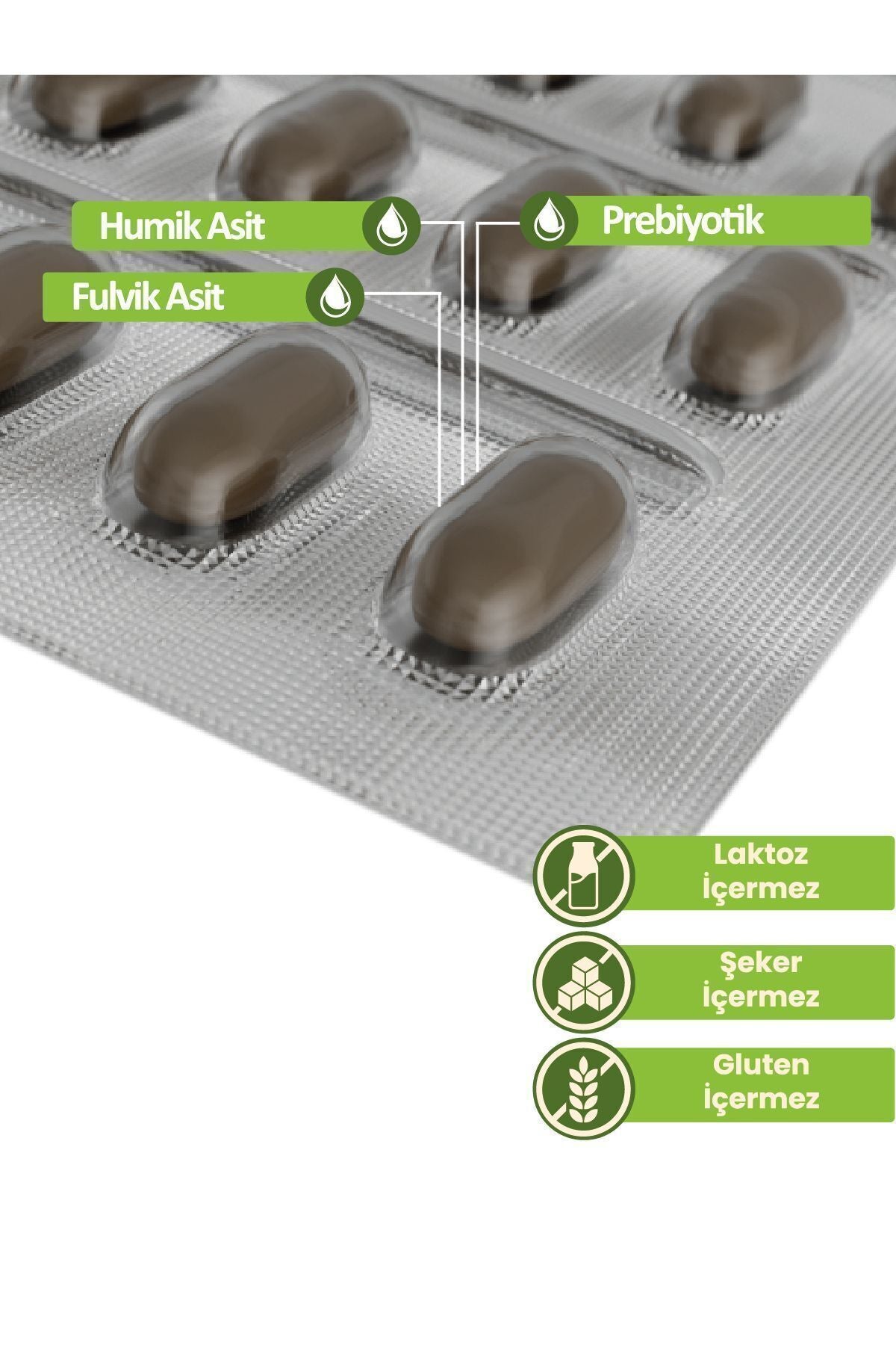 MOMORDICA Humic Fulvic Acid Capsule provides a balanced blend of Humic Acid and Fulvic Acid, complemented with a prebiotic component to support digestive balance and overall wellness.