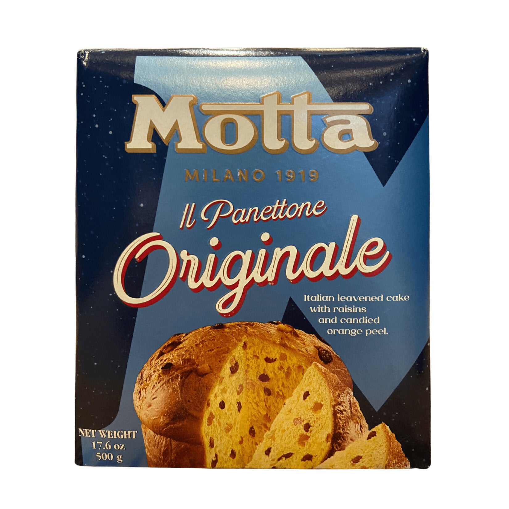 Motta Panettone Raisin and Orange Cake brings the classic Italian holiday favorite to your table with a delicious twist.