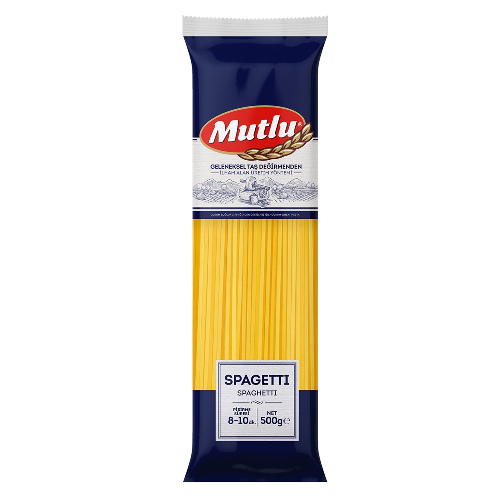 Bring the taste of traditional Turkish cuisine to your table with Mutlu Spaghetti Pasta.
