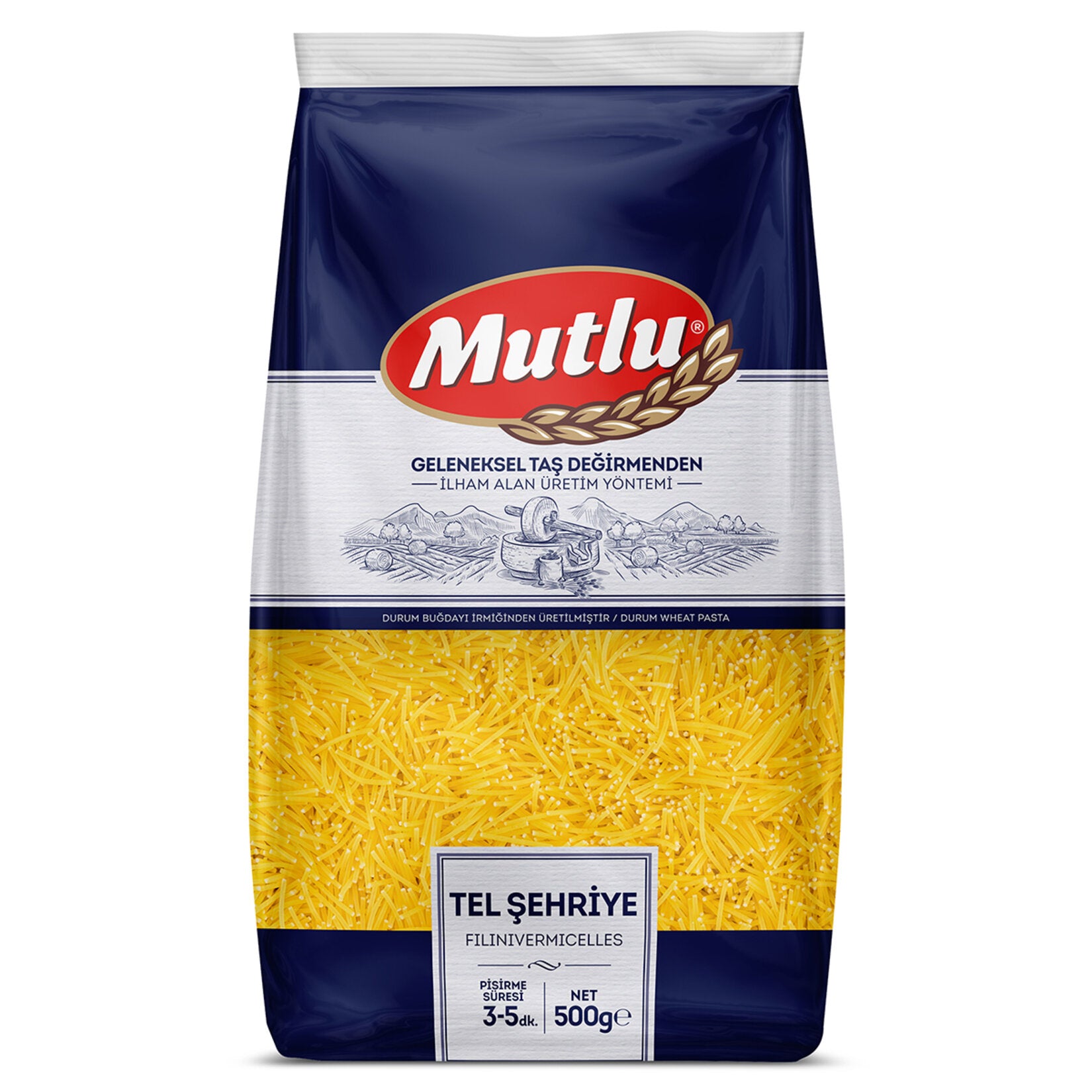Mutlu Tel Sehriye brings the taste of traditional Turkish cuisine to your kitchen.