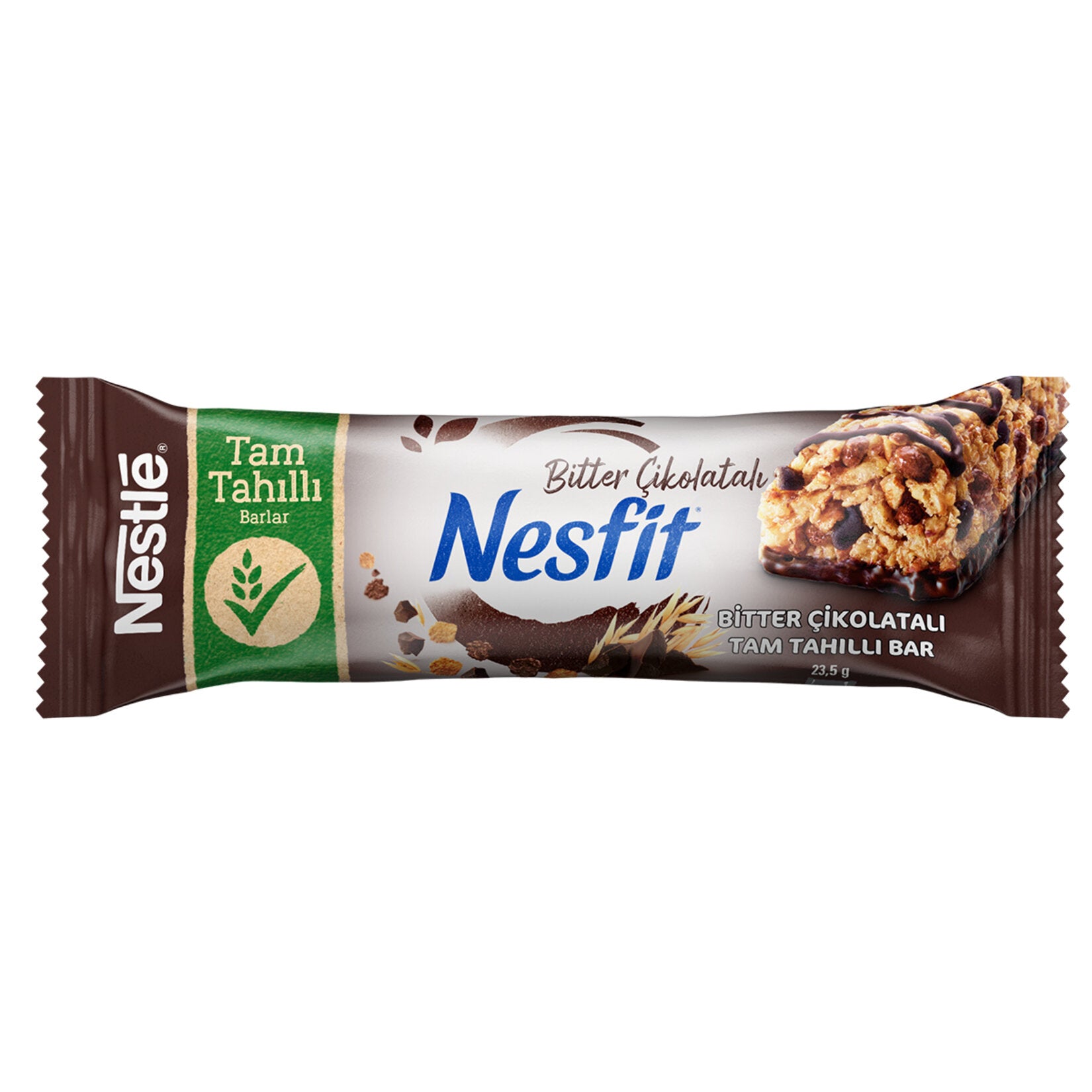 Nesfit Chocolate Whole Grain Bar combines wholesome grains with delicious chocolate pieces in a convenient, on-the-go size.