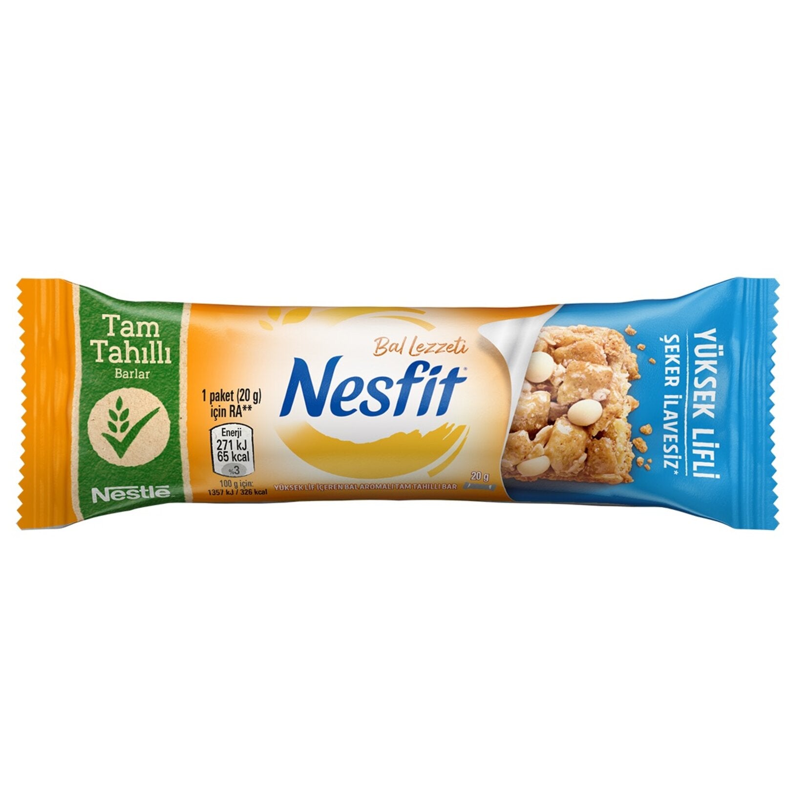 Looking for a light yet satisfying snack? The Nesfit Honey Flavored Whole Grain Bar offers a deliciously balanced bite with the natural sweetness of honey and the hearty goodness of whole grains.