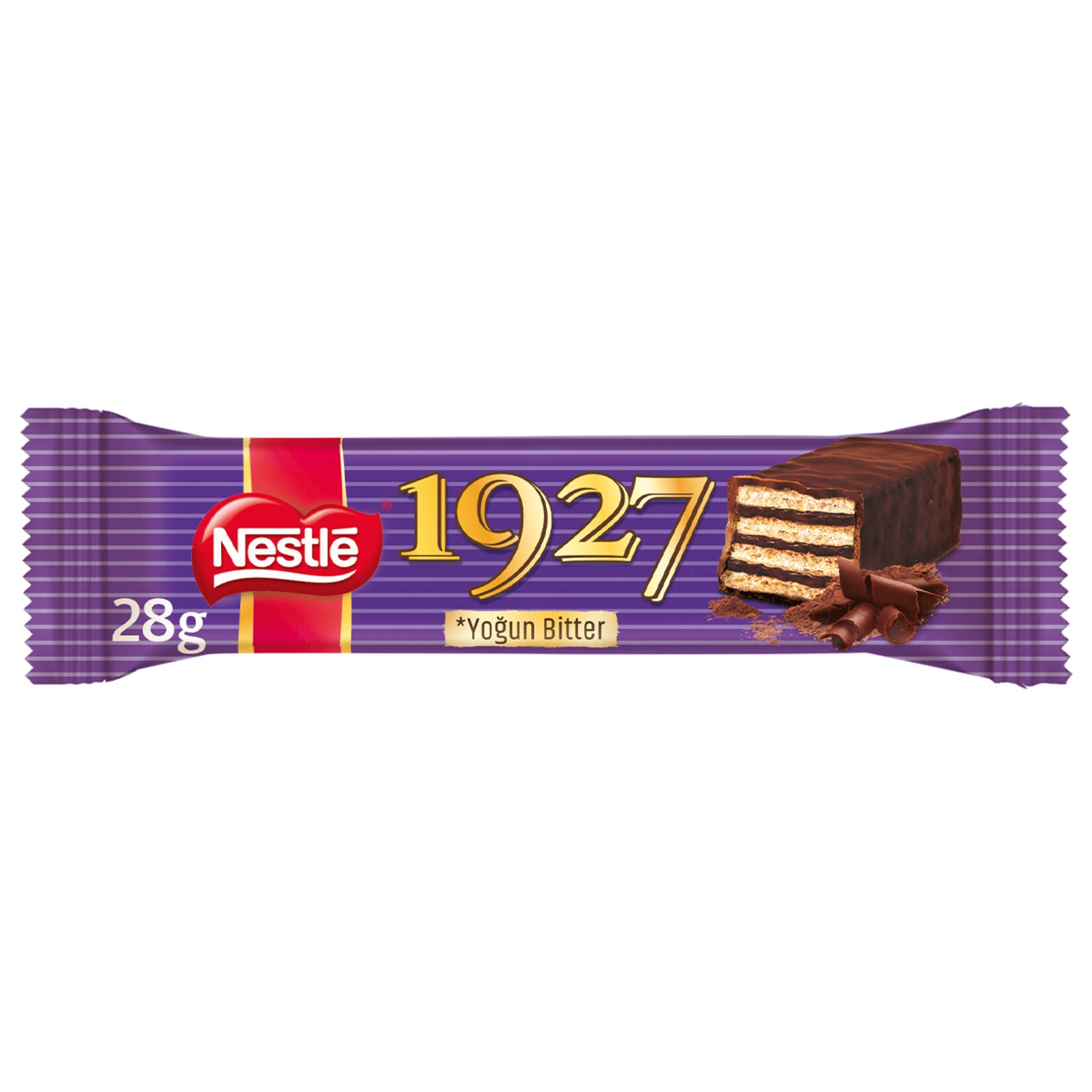 Nestle 1927 Dark Chocolate Covered Wafer brings you a rich, bold taste of dark chocolate wrapped around a crispy wafer.