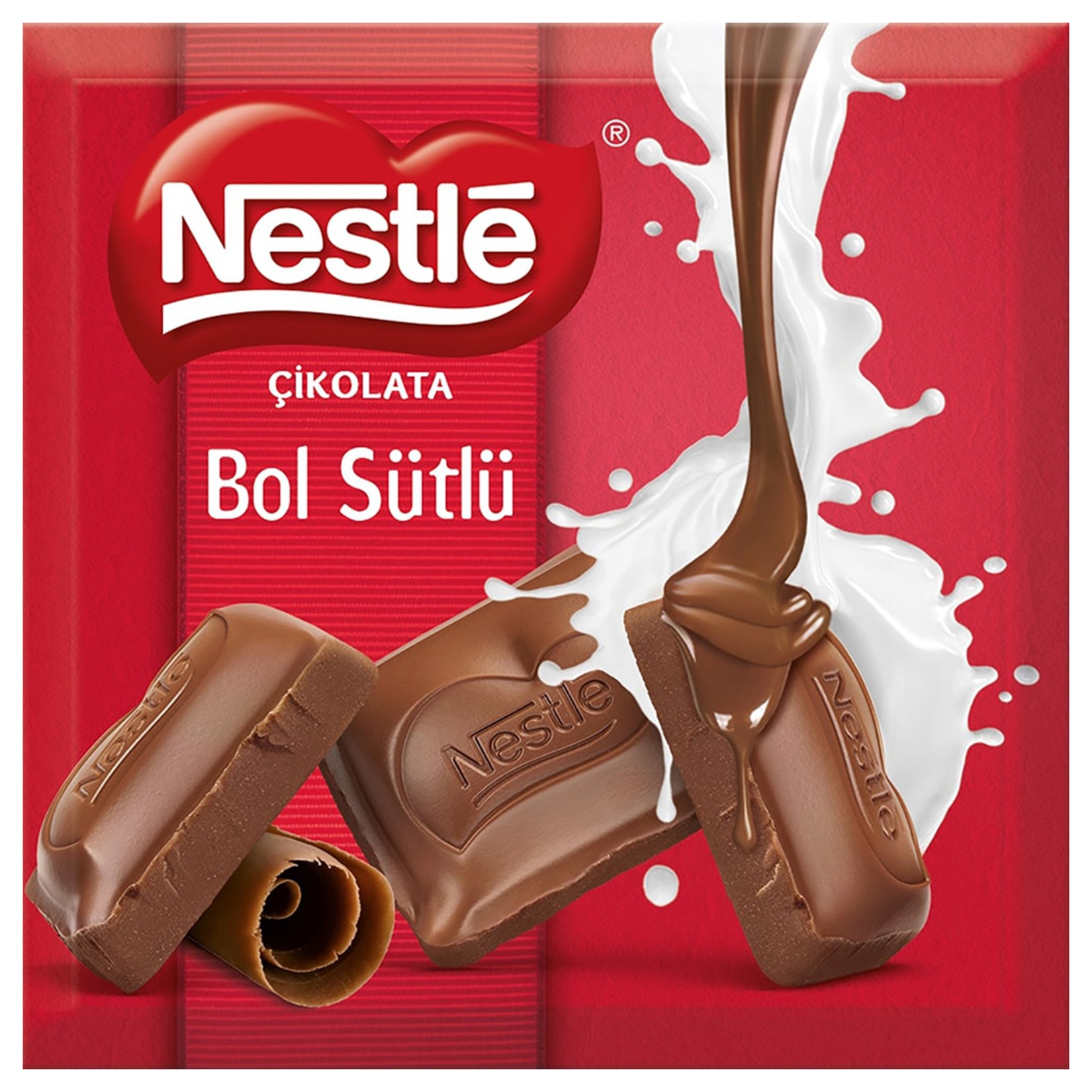 Nestle Bol Sutlu Milk Chocolate Bar delivers the rich, creamy taste of premium milk chocolate in eve