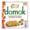 Nestle Damak Caramel Croquant Pistachio White Chocolate Bar combines the rich, creamy taste of caramelized white chocolate with the crunch of buttery croquant and the nutty flavor of premium Antep pistachios.