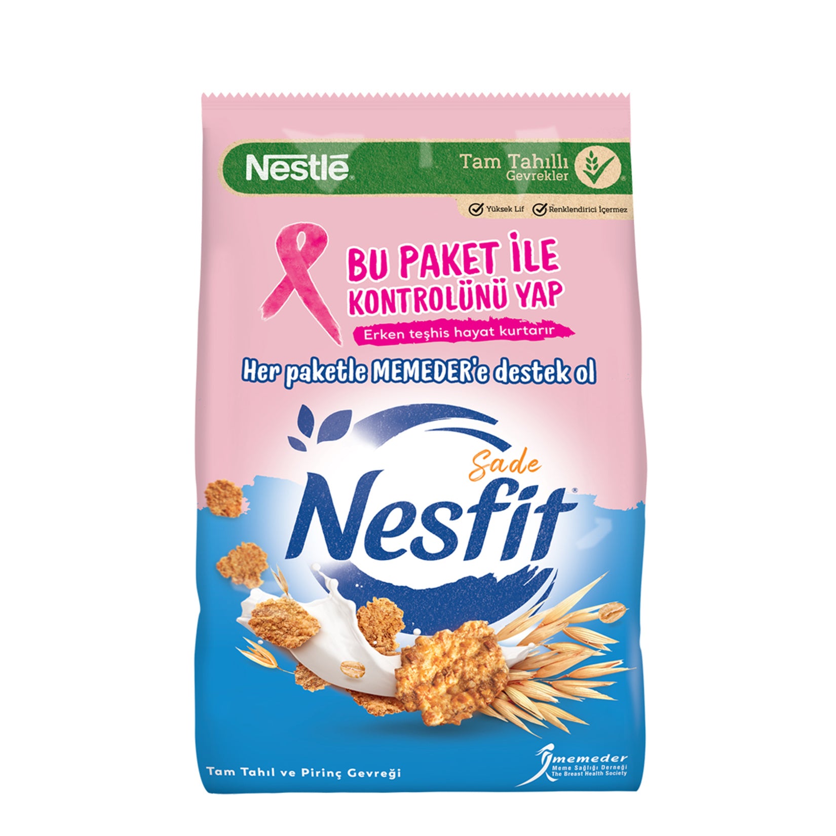 Nestle Nesfit Whole Grain and Rice Cereal brings together carefully selected whole grains and crisp rice for a balanced and satisfying breakfast.
