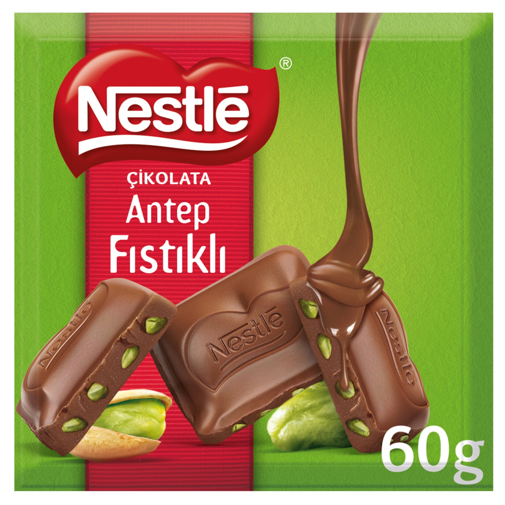 Nestle Pistachio Milk Chocolate Bar blends rich, creamy milk chocolate with the nutty crunch of premium Antep pistachios.