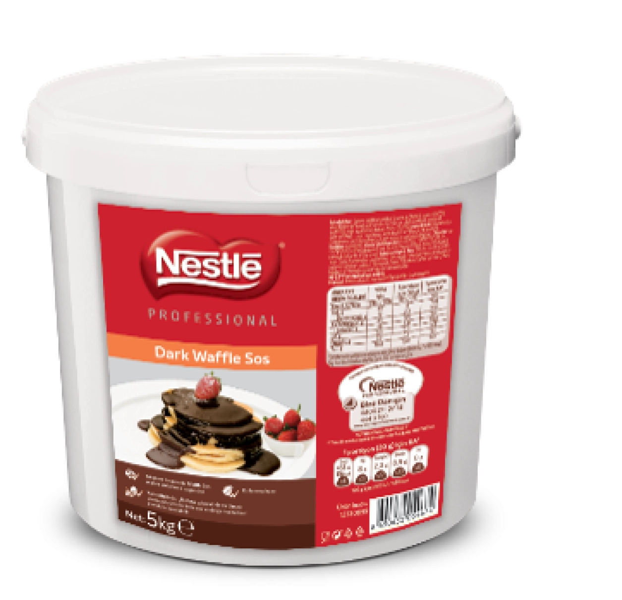 Nestle Professional Waffle Dark Chocolate delivers a rich cocoa flavor and smooth texture developed with over a century of chocolate expertise.