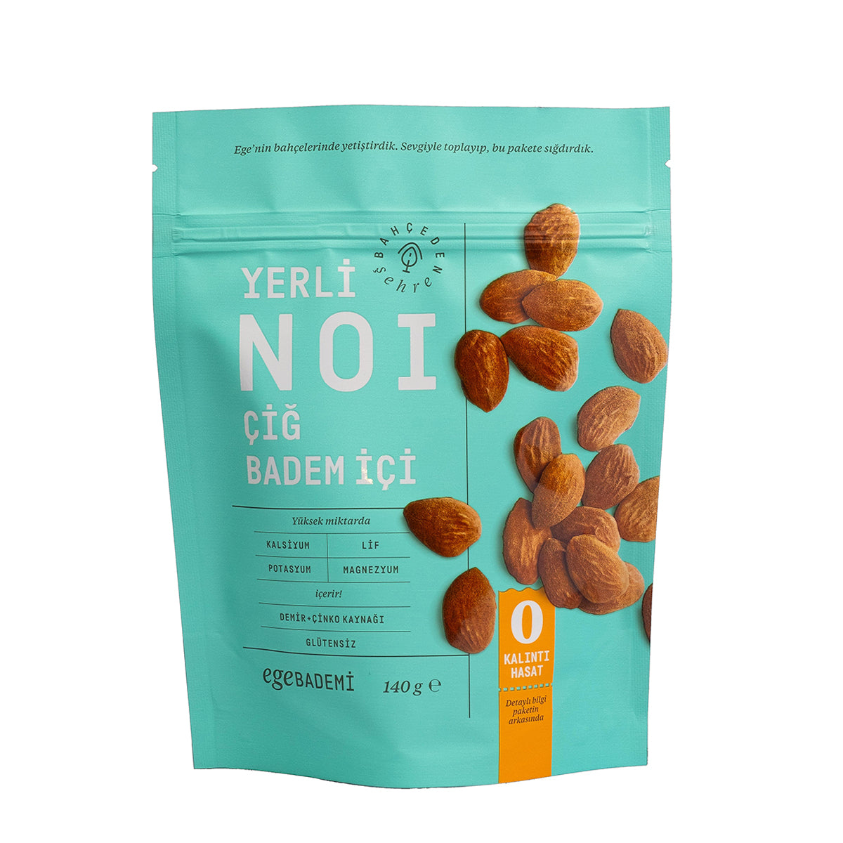 Enjoy the pure, natural taste of Noi Egebademi Raw Almonds, a wholesome snack packed with nutrients.