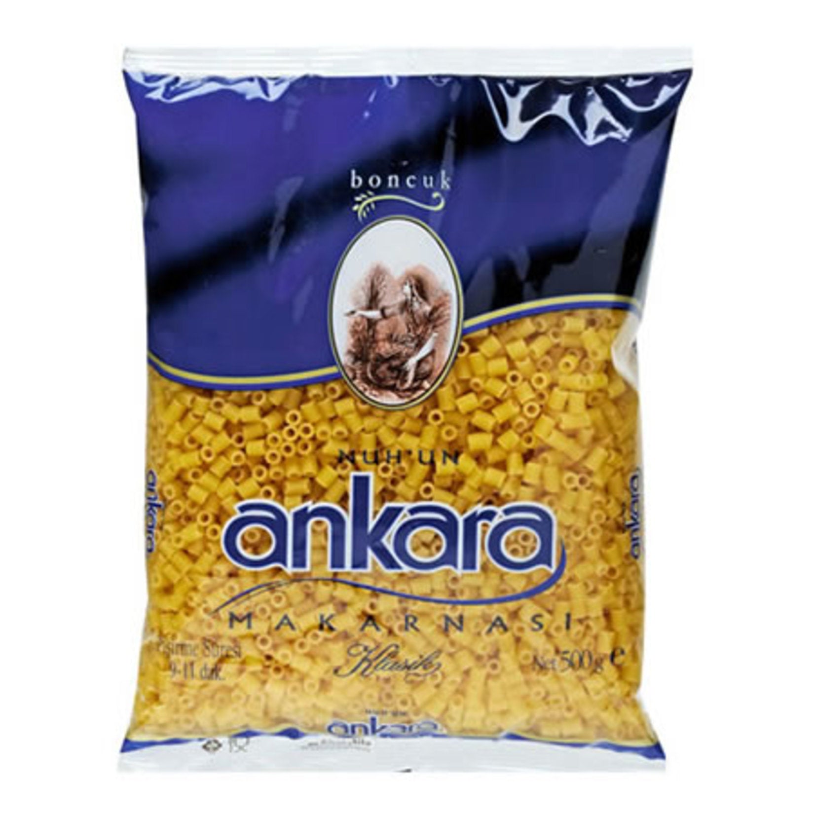 Nuhun Ankara Boncuk Pasta brings the traditional taste of Türkiye's beloved pasta to your kitchen.