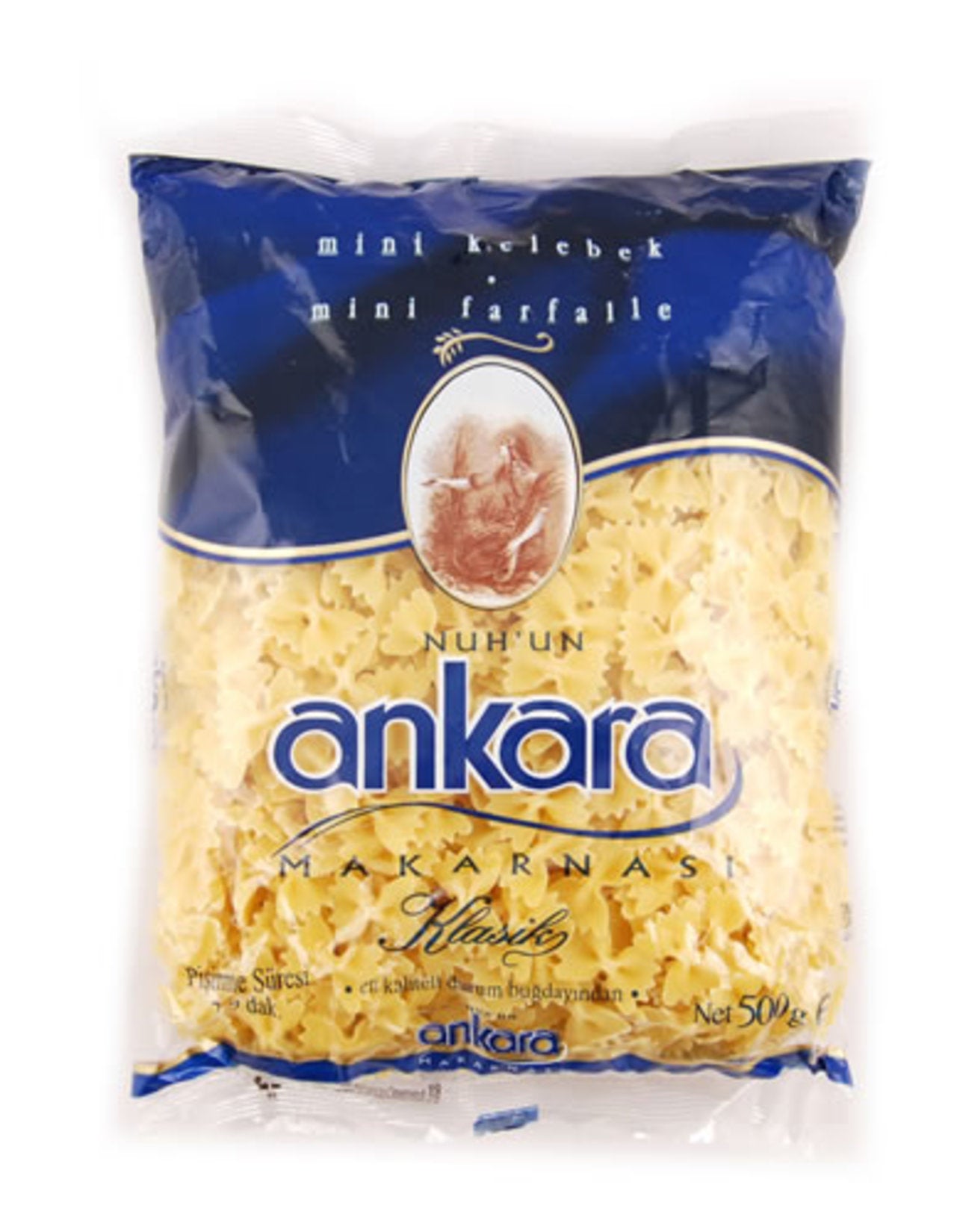Nuhun Ankara Butterfly Pasta brings the beloved taste of Türkiye's traditional pasta to your kitchen.
