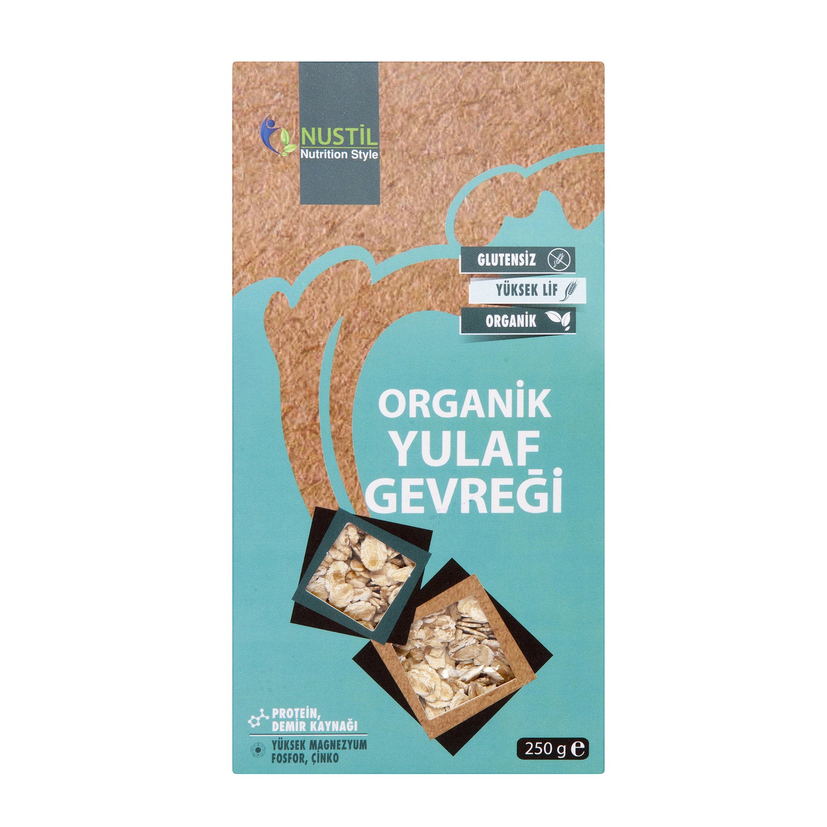 Start your day with the natural goodness of Nustil Organic Oat Flakes, made from 100% organic oat flakes.