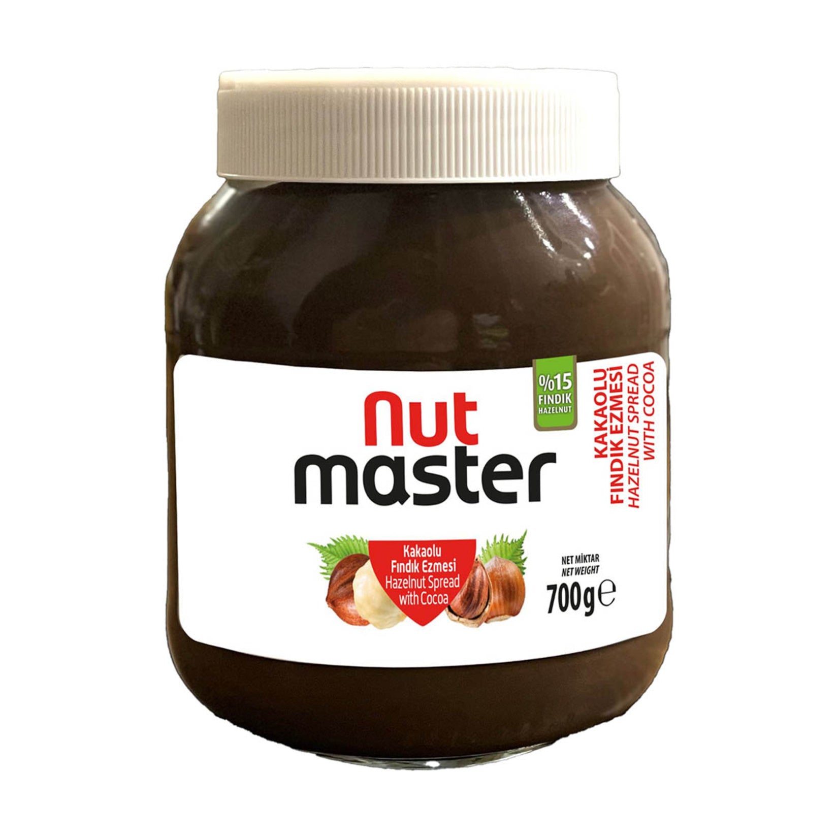 Nut Master Cocoa Hazelnut Spread brings the rich taste of roasted hazelnuts together with smooth cocoa for a creamy, satisfying breakfast and snack option.