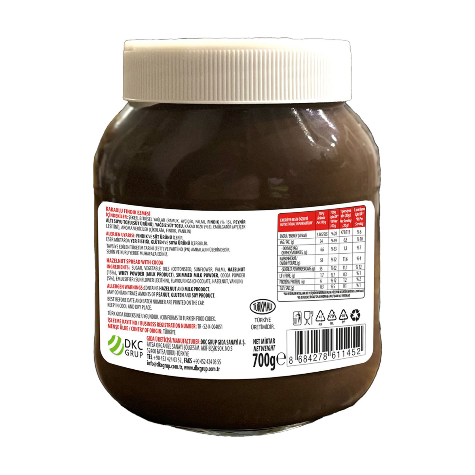 Nut Master Cocoa Hazelnut Spread brings the rich taste of roasted hazelnuts together with smooth cocoa for a creamy, satisfying breakfast and snack option.