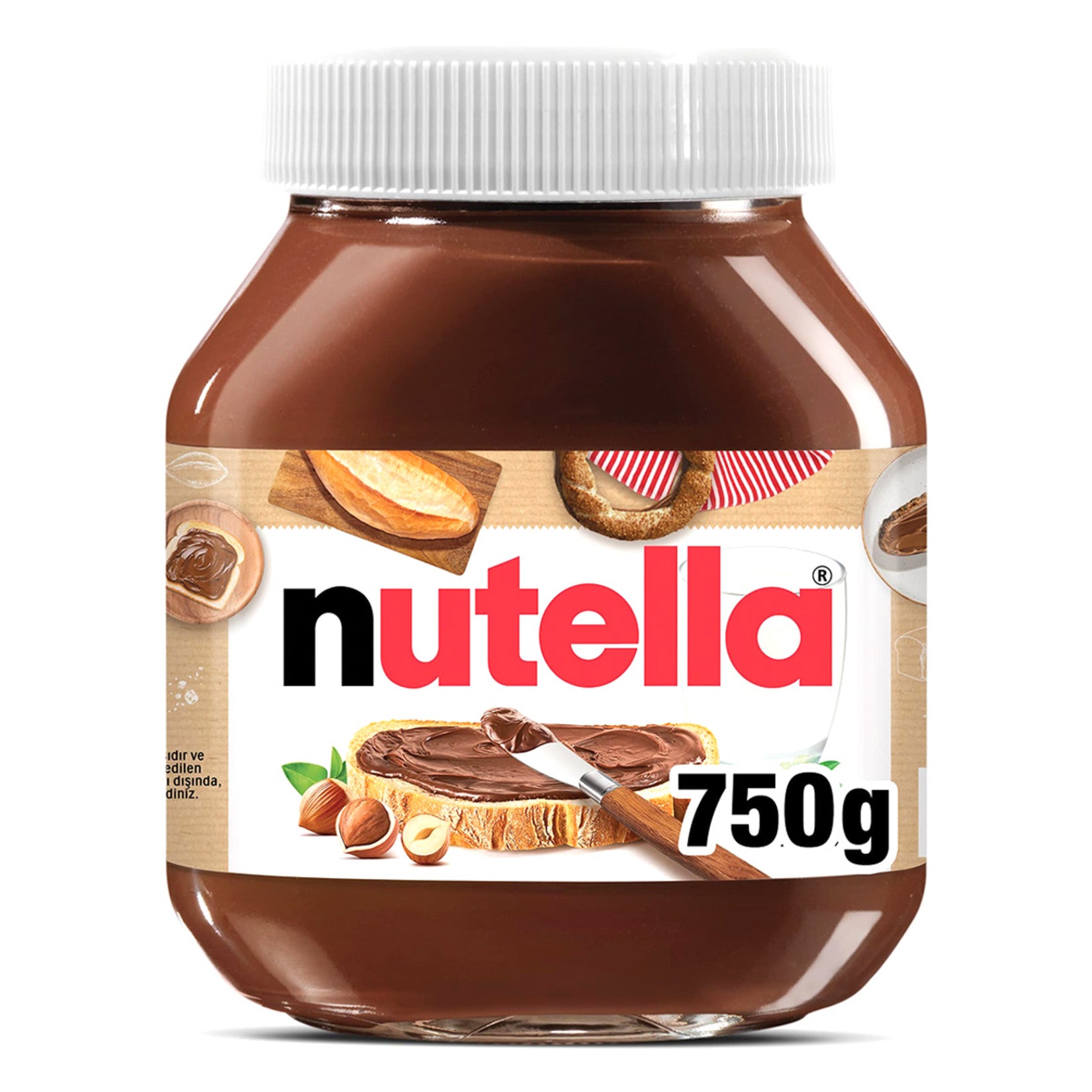 Nutella Hazelnut Cocoa Spread is the world-famous creamy blend of roasted hazelnuts and cocoa, loved at breakfast and beyond.