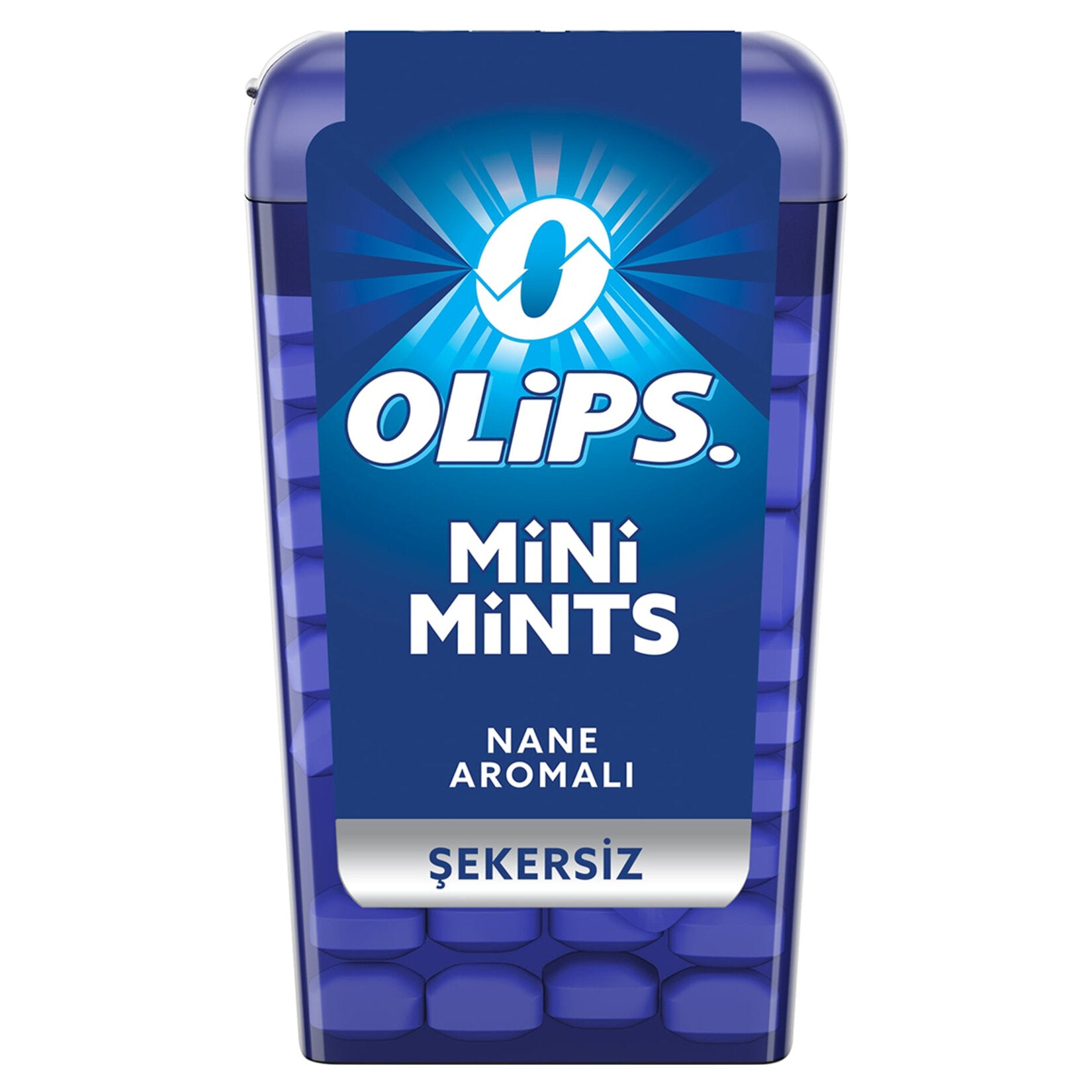 Olips Mini Mints Mint Flavor delivers a refreshing burst of cool mint in a compact, pocket-sized tin.