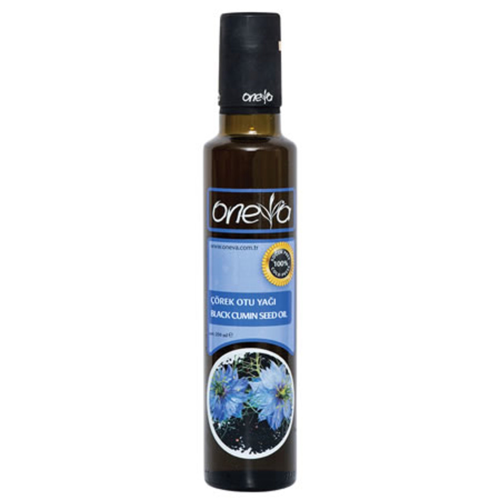 Oneva Black Seed Oil is a premium cold-pressed oil made from 100% Nigella Sativa seeds, also known as black cumin seeds.