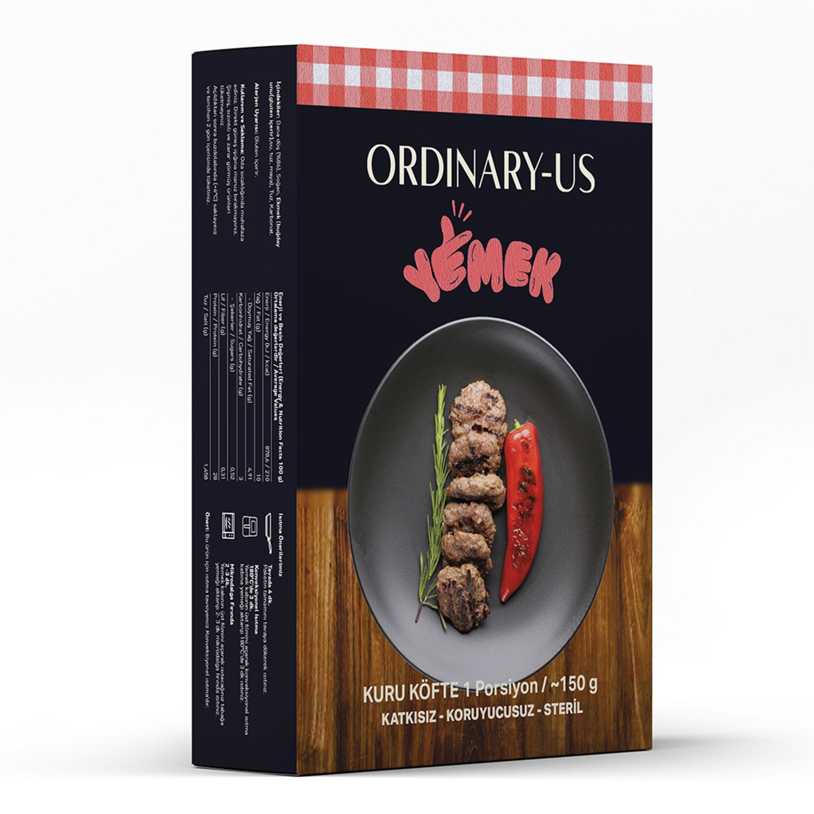 Ordinary-us Kuru Kofte brings the rich, homestyle flavor of traditional Turkish dry meatballs straight to your table.