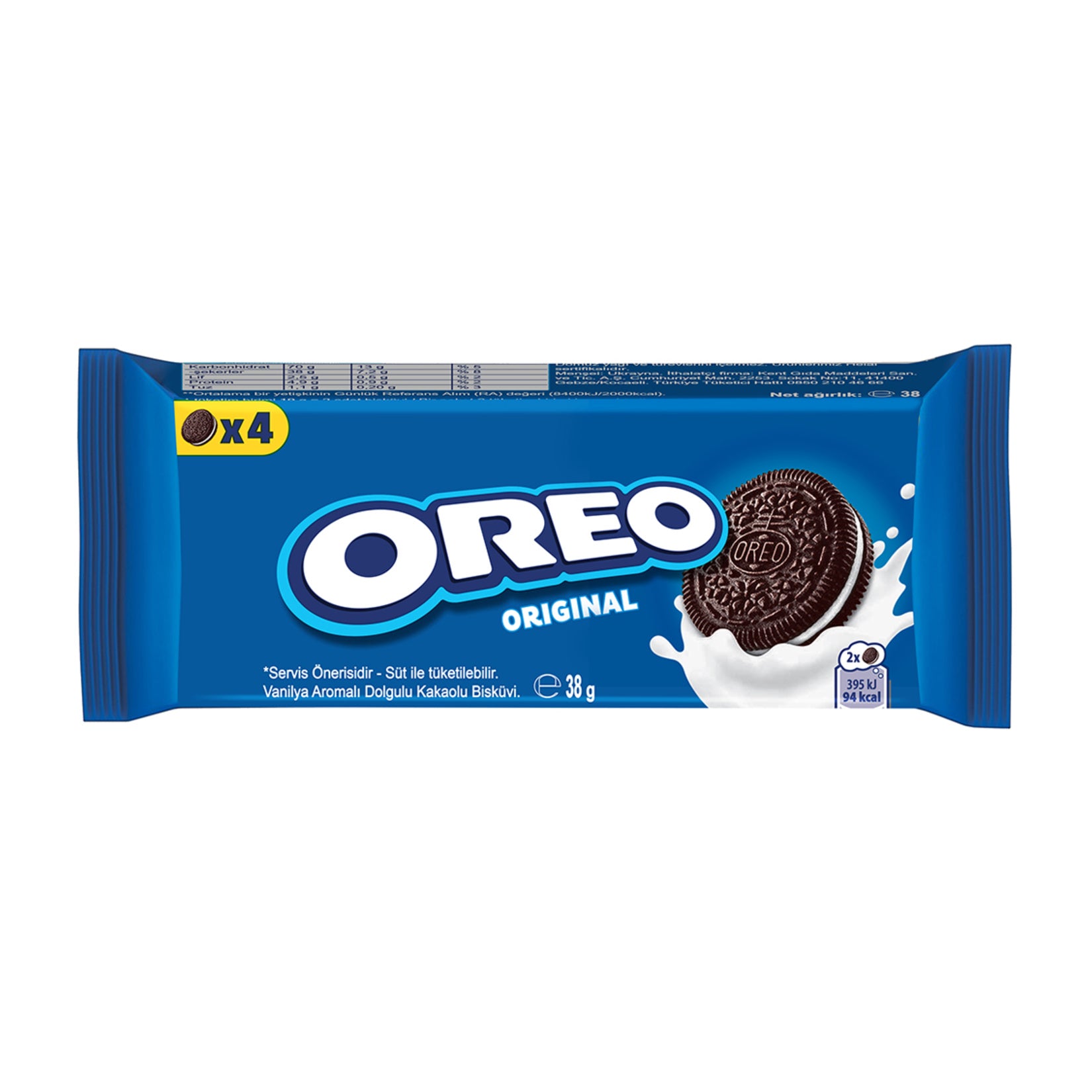 Oreo Classic is the timeless sandwich cookie loved around the world—now available in its original 38