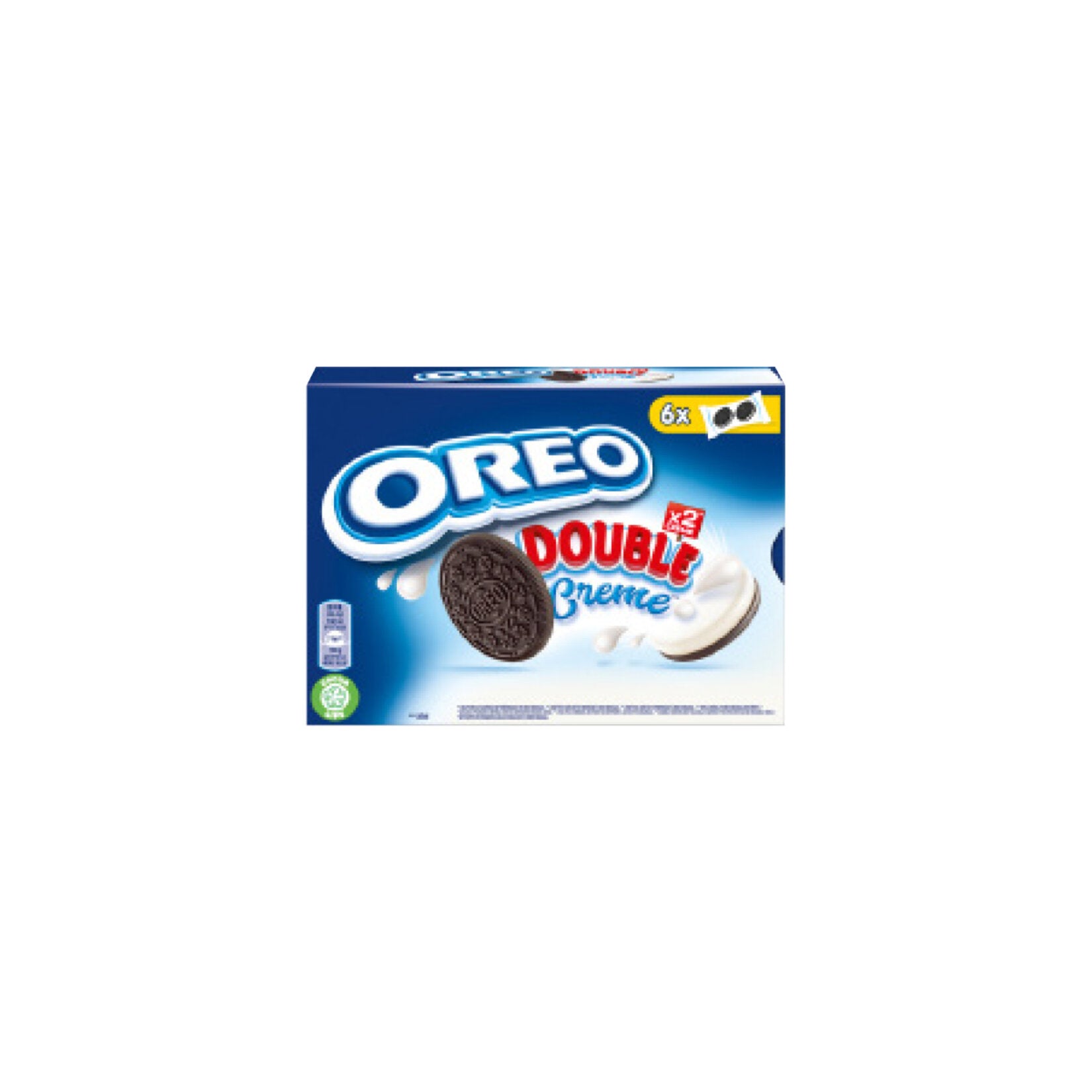 Oreo Double Vanilla Cream Chocolate Biscuit brings a rich, chocolatey crunch paired with a smooth do