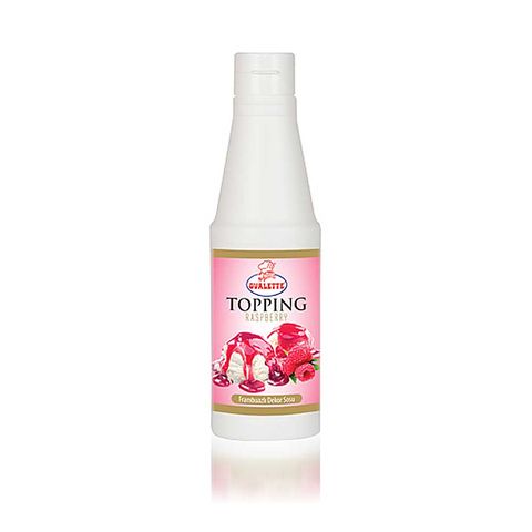 Ovalette Raspberry Ice Cream Sauce is a rich and fruity topping designed to add vibrant berry flavor and eye-catching color to your favorite desserts.