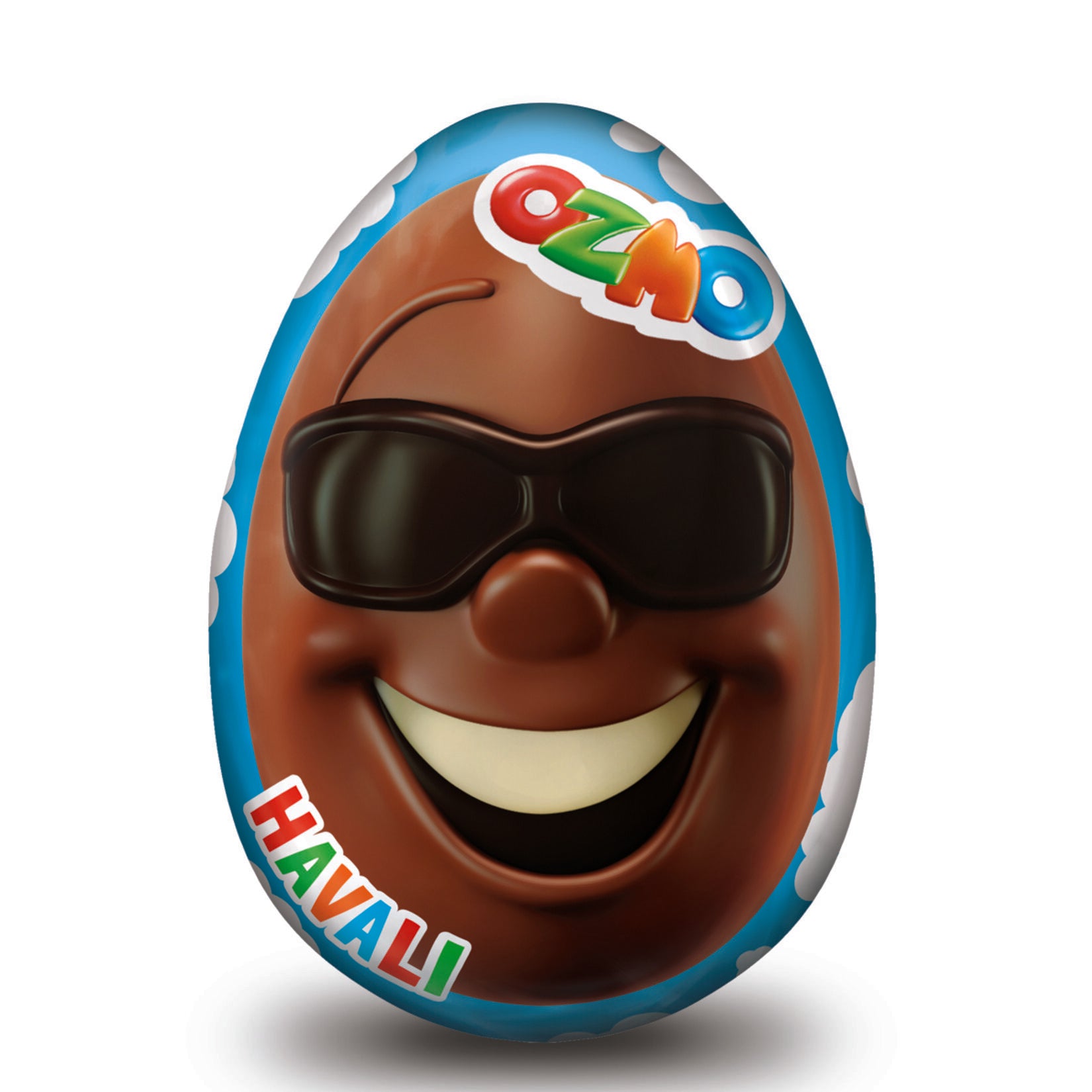 Ozmo Egg Chocolate with Toy is a delightful treat that combines the rich taste of milk, dark, and wh