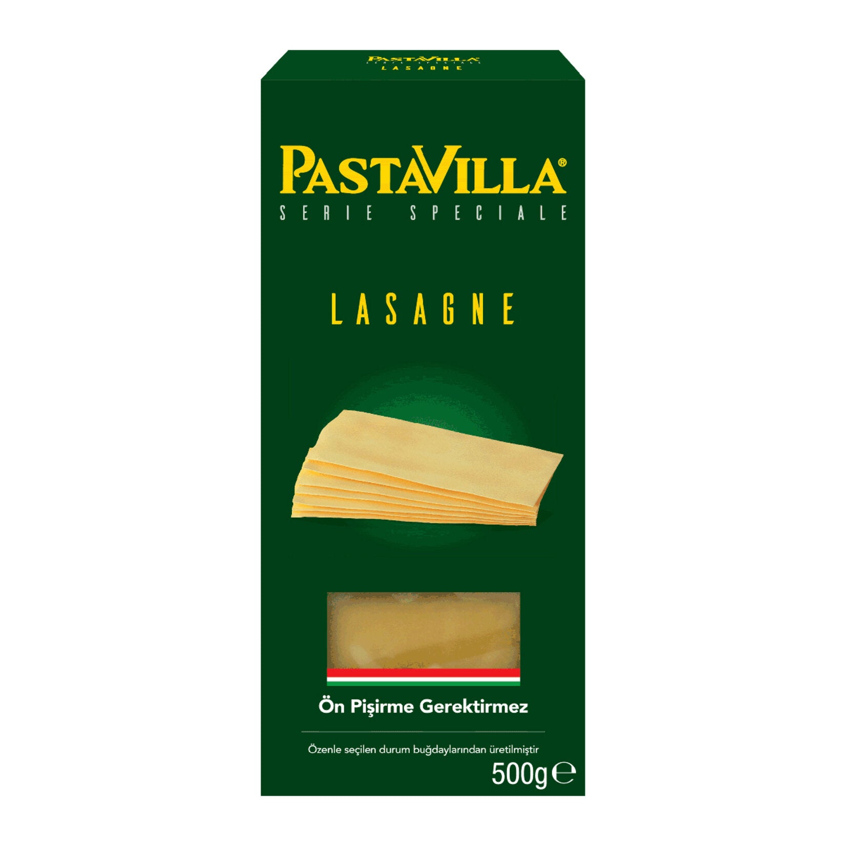 Bring the taste of Italian-style lasagna to your kitchen with Pastavilla Lasagna 17.6 oz (500 g).