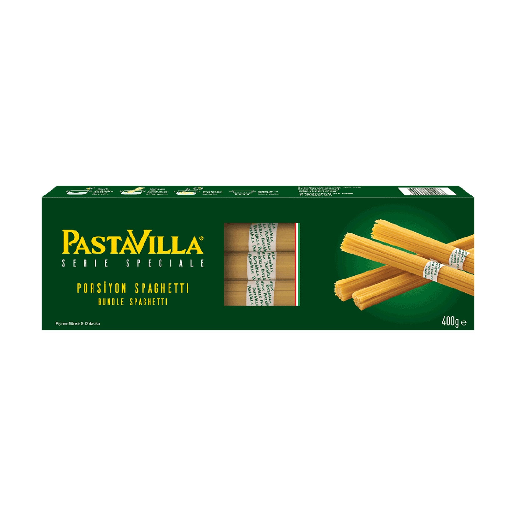 Pastavilla Spaghetti Bundle delivers the rich taste and texture of premium durum wheat pasta straight from Türkiye.