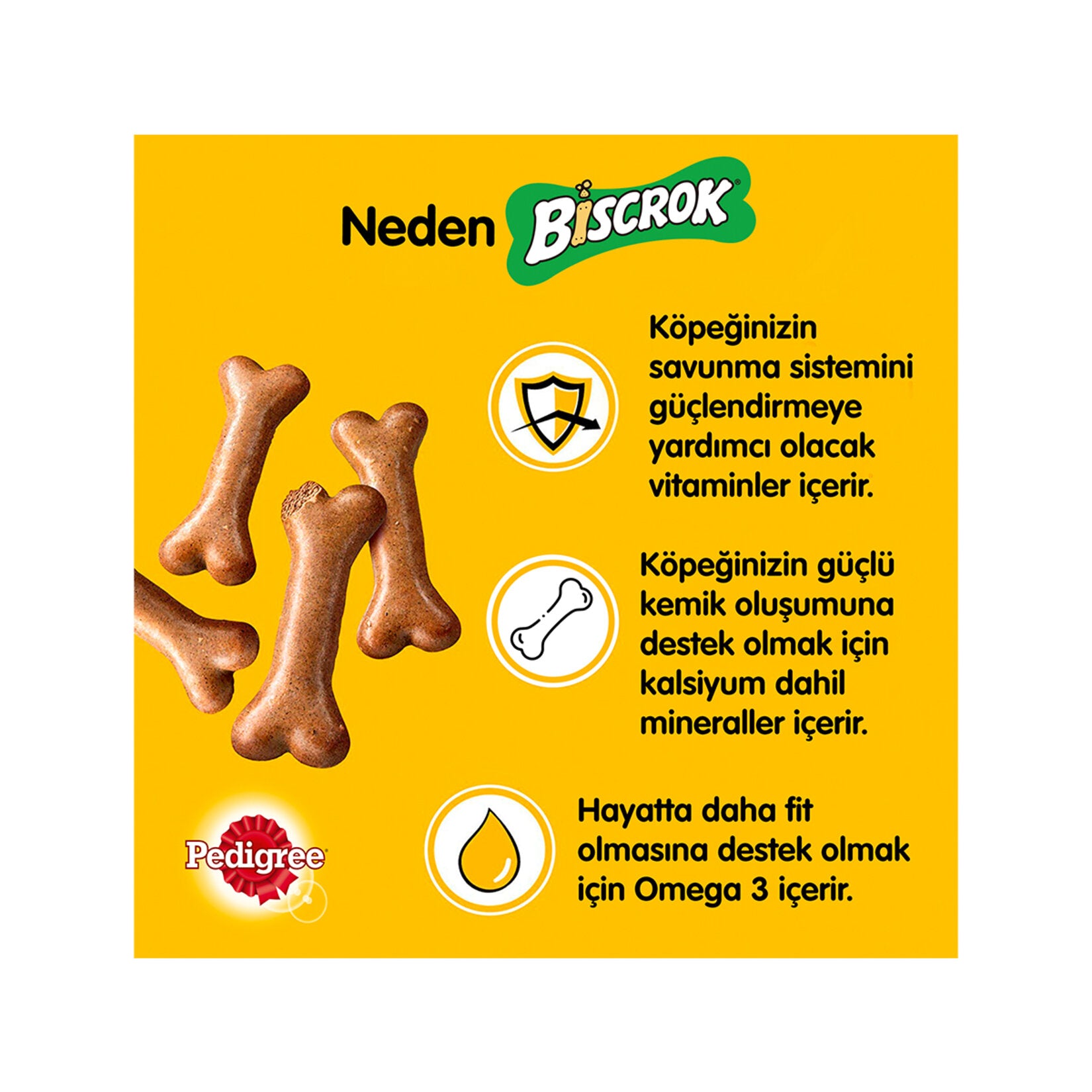 Pedigree Biscrok Dog Treat Biscuits are crunchy oven-baked rewards designed for adult dogs.
