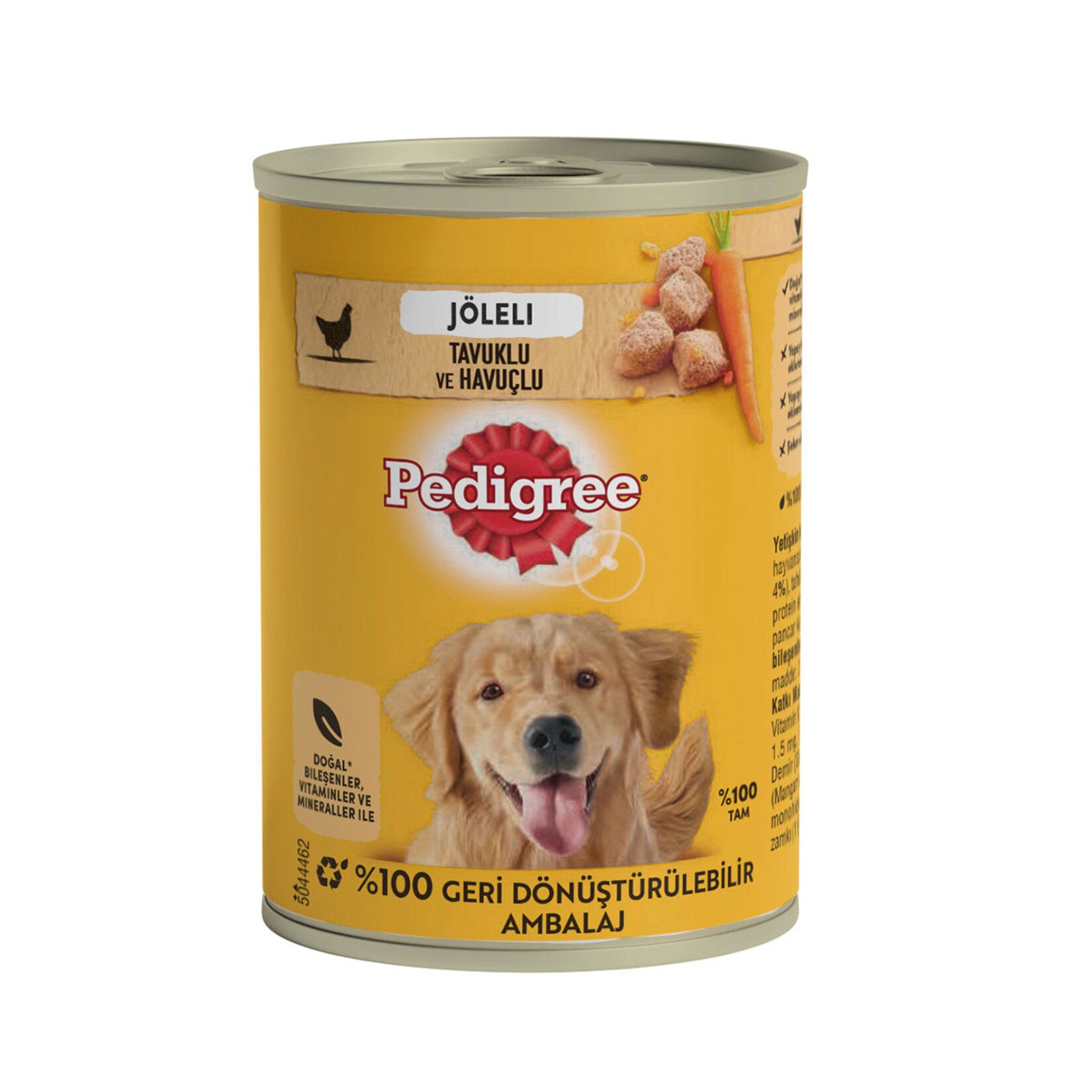 Pedigree Chicken Wet Dog Food is a complete and balanced meal made with chicken, designed to support your dog’s daily nutritional needs.