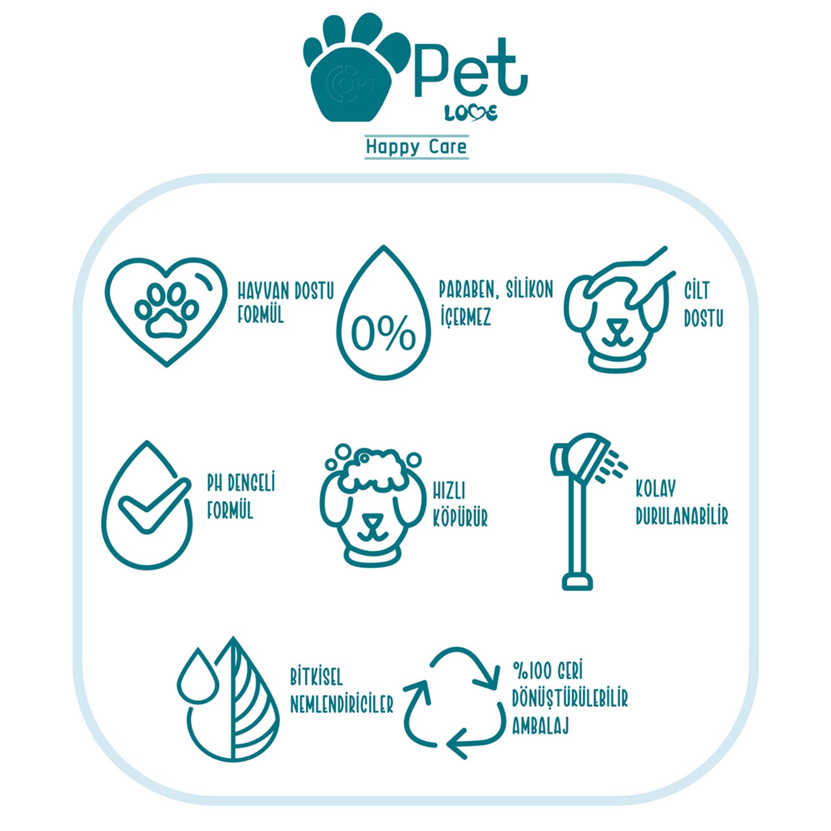 Pet Love Strawberry Pet Shampoo is a gentle cleansing formula designed to help maintain your pet’s coat and skin hygiene.