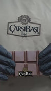 Carsibasi Handmade Dubai Chocolate 95g served in a luxurious setting