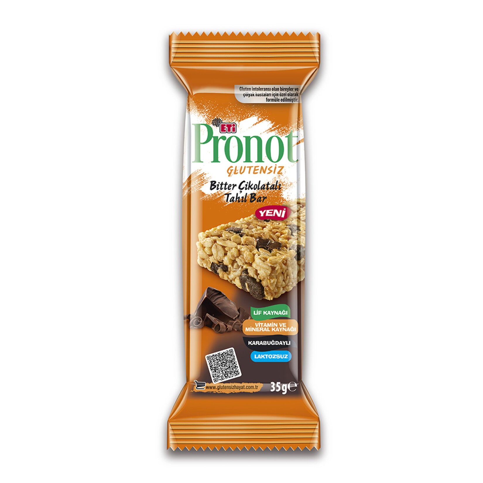 Pronot Gluten Free Dark Chocolate Cereal Bar is a delicious and balanced snack made for busy days, active lifestyles, and mindful eating.