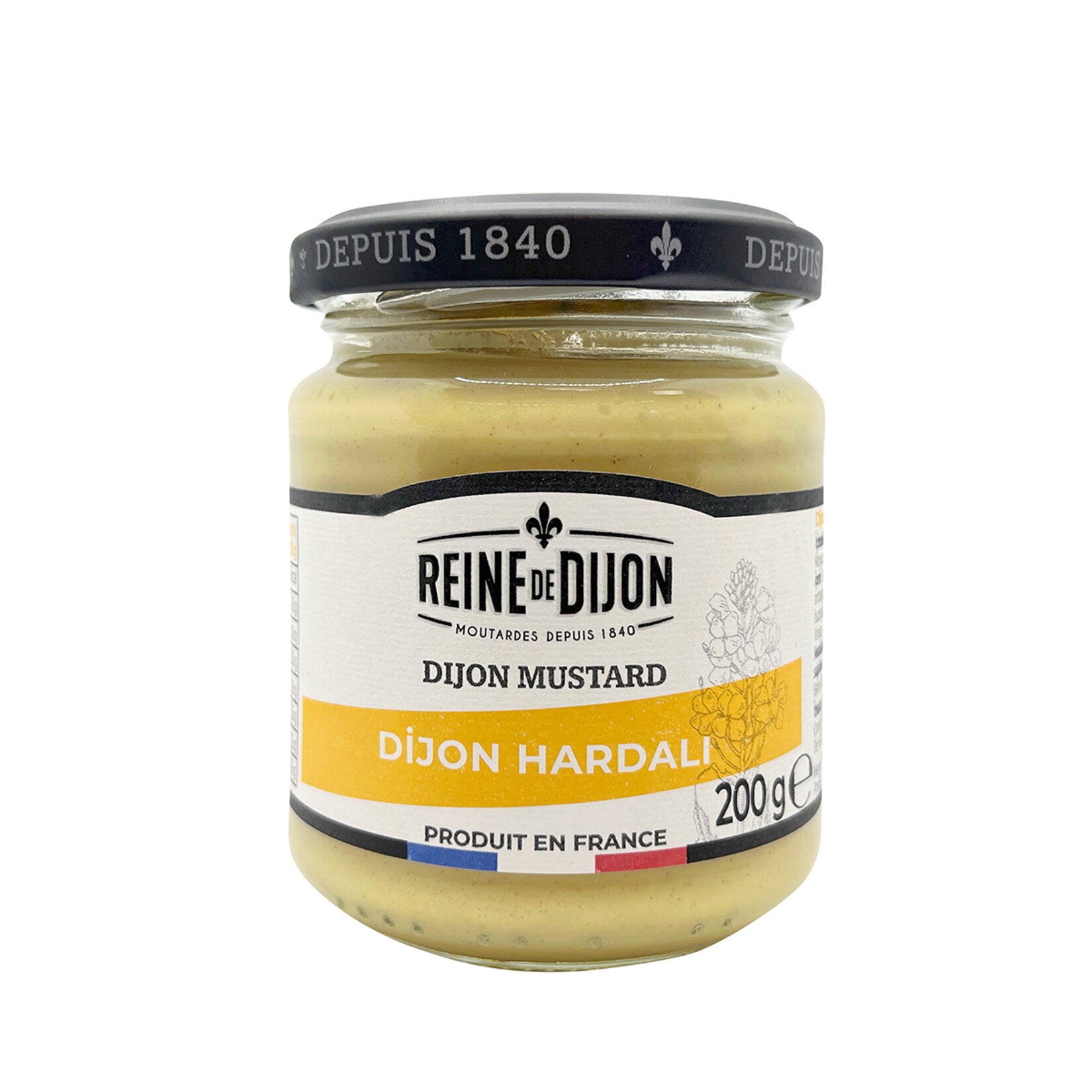 Reine De Dijon Dijon Mustard brings the bold, sharp character of traditional French-style mustard to your kitchen.