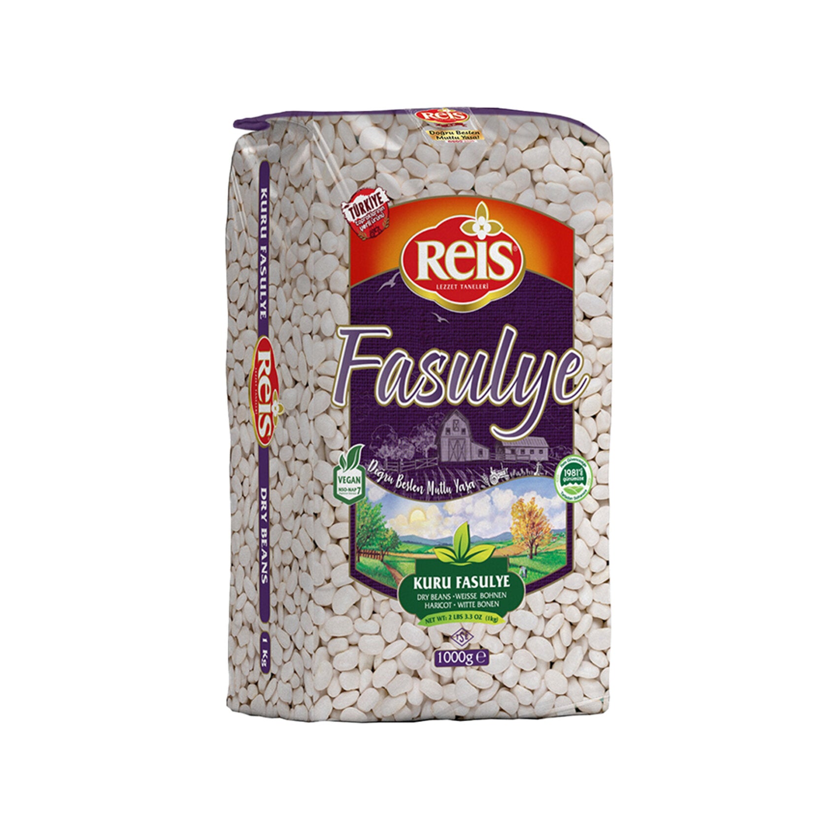 Reis Kuru Fasulye is a pantry essential in every Turkish kitchen, now available in the US through Turcamart.