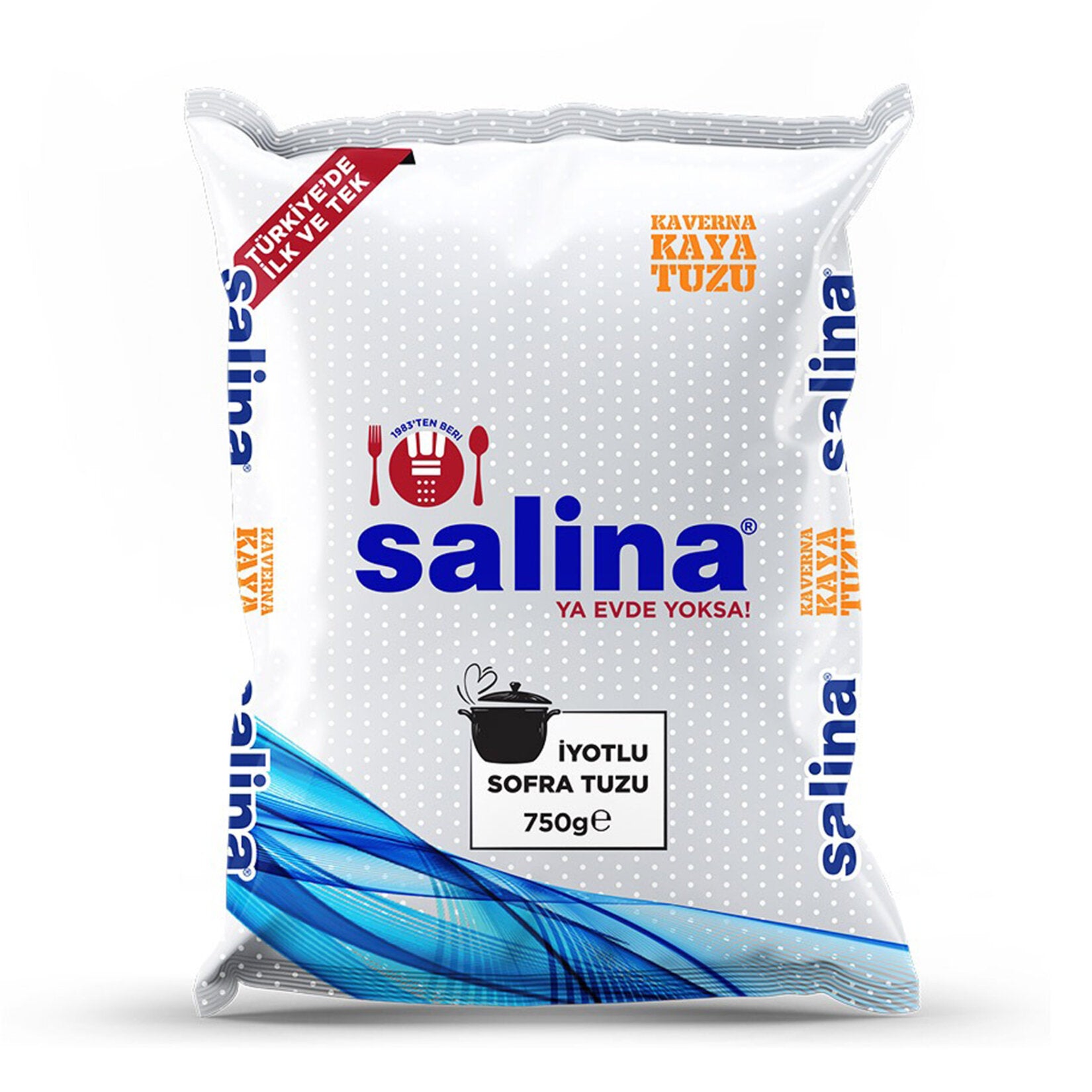Salina Iodized Table Salt is a kitchen essential for everyday cooking and professional use.