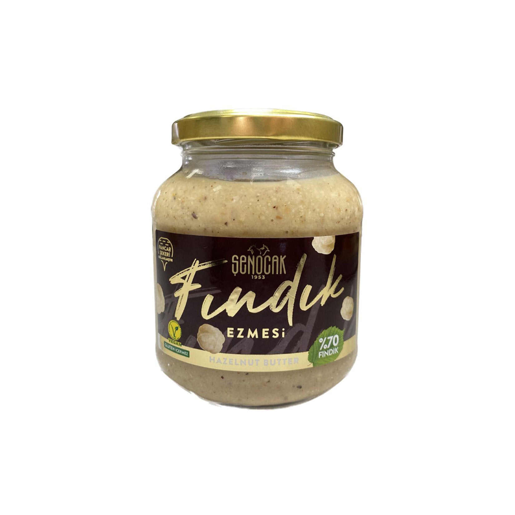 Senocak Hazelnut Spread brings the rich taste of carefully selected hazelnuts from Türkiye straight to your breakfast table.