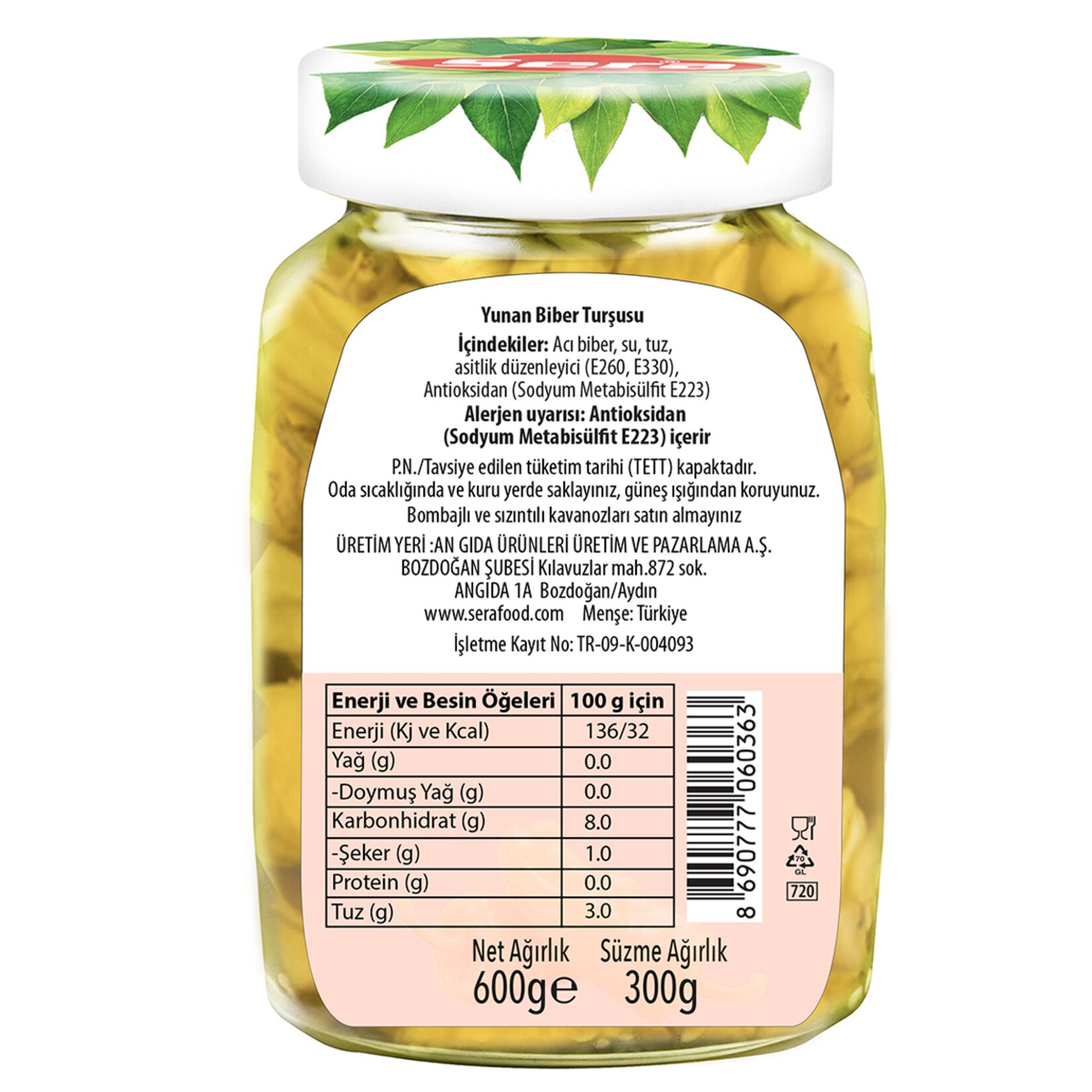 Sera Greek Style Pickled Peppers bring bold heat and tangy flavor straight to your table.