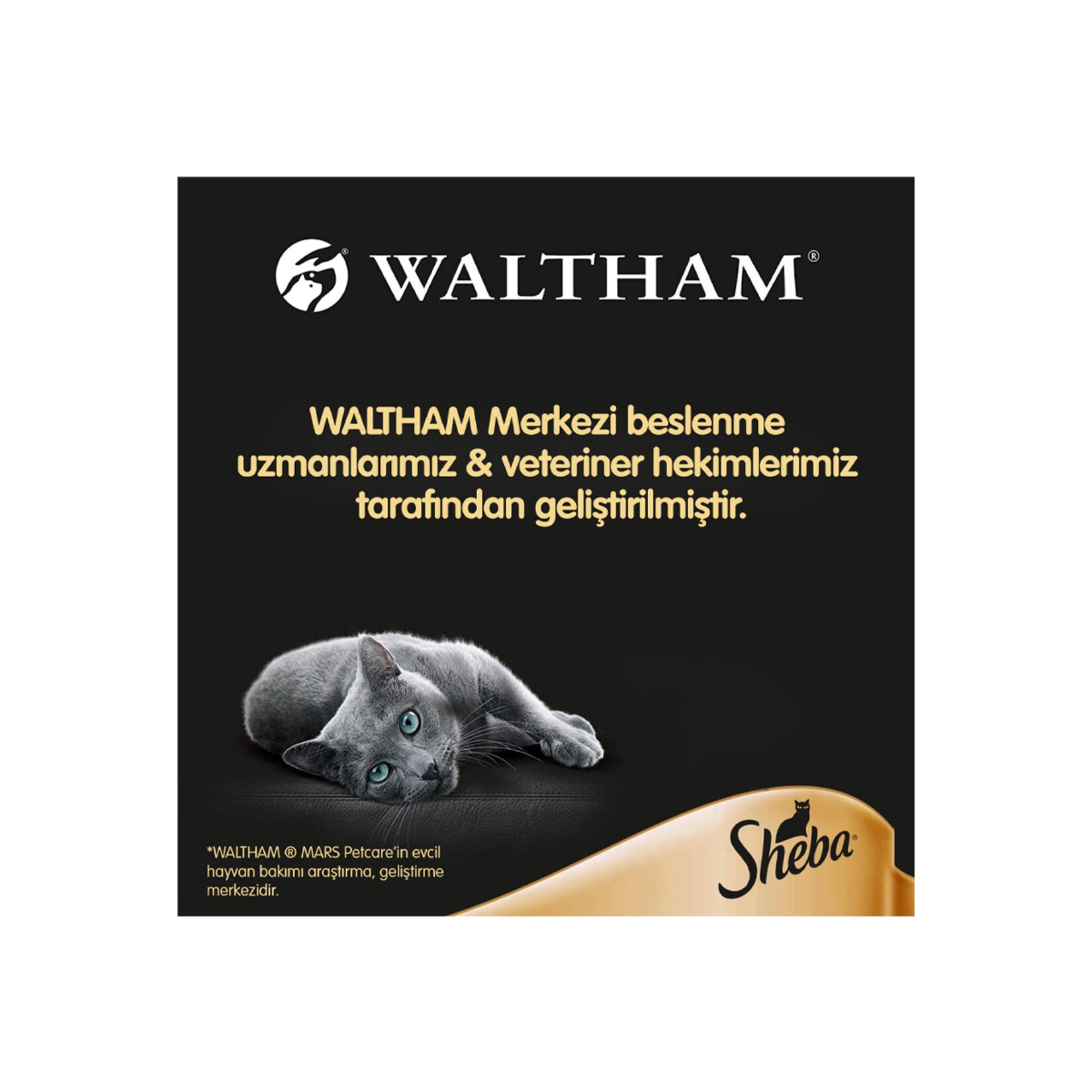 Sheba Meat Varieties Wet Cat Food 4x85 g Pack offers a convenient selection of flavorful wet meals designed for adult cats.