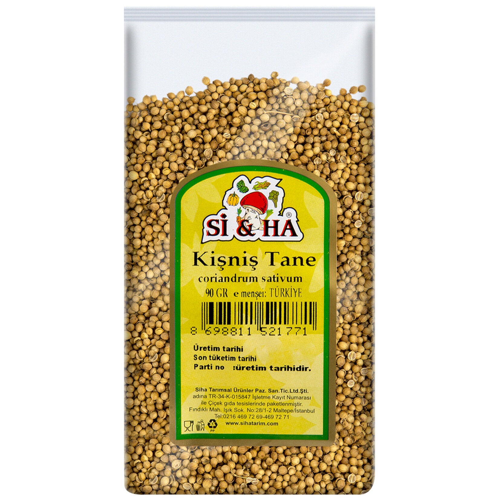 Add warm, citrusy depth to your cooking with Si&Ha Coriander Seeds.