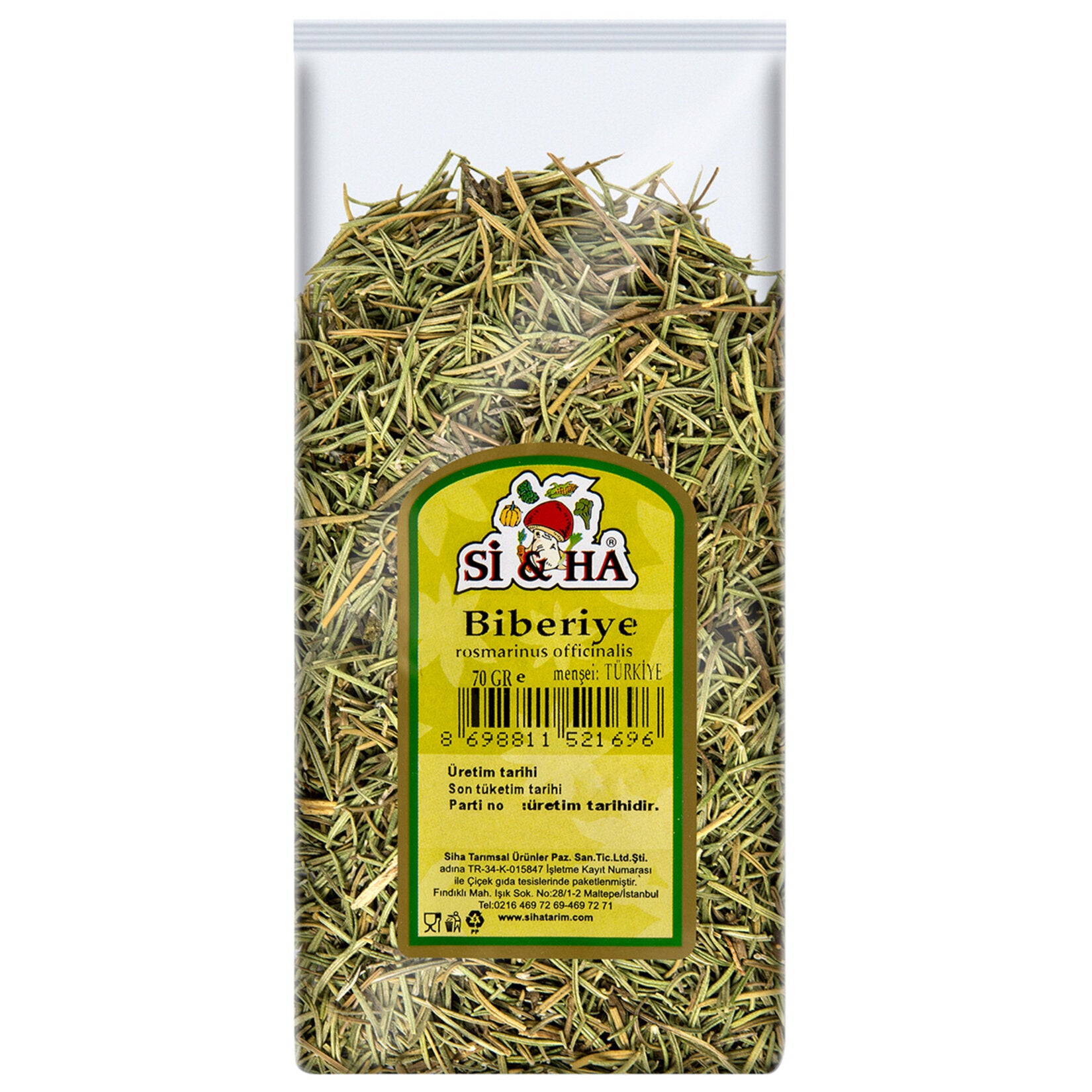 Add bold Mediterranean aroma to your kitchen with Si&Ha Rosemary.