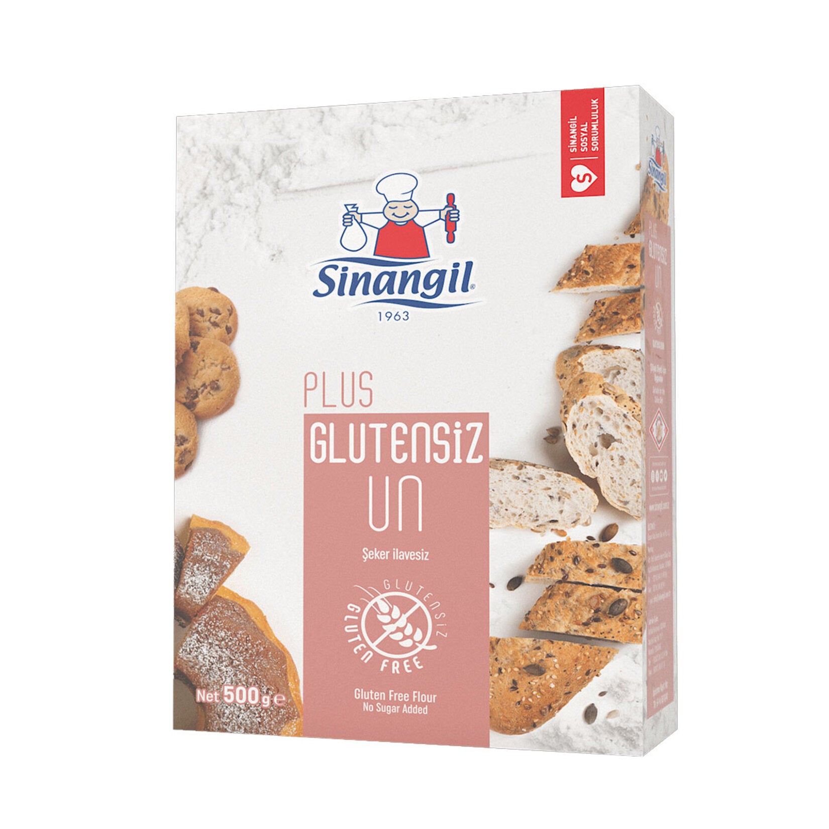 Sinangil Gluten Free Flour Plus is a versatile, high-quality flour blend designed for those who follow a gluten-free lifestyle without compromising on taste or texture.