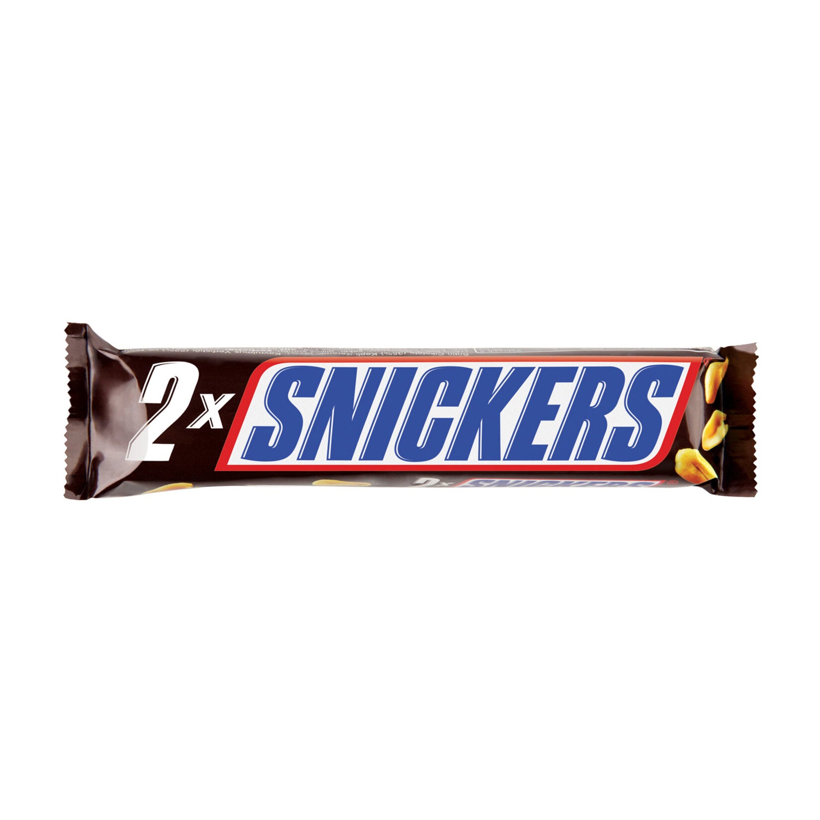 Snickers Chocolate Bar 2-Pack brings you the perfect combination of creamy milk chocolate, rich cara