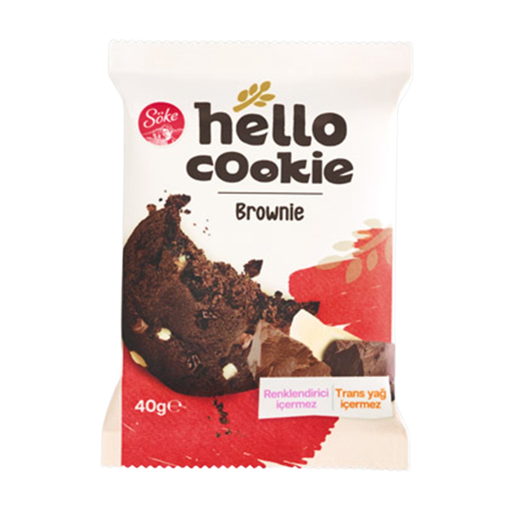 Soke Hello Cookie Brownie combines the rich texture of a brownie with the satisfying bite of a cookie in one perfectly portioned snack.