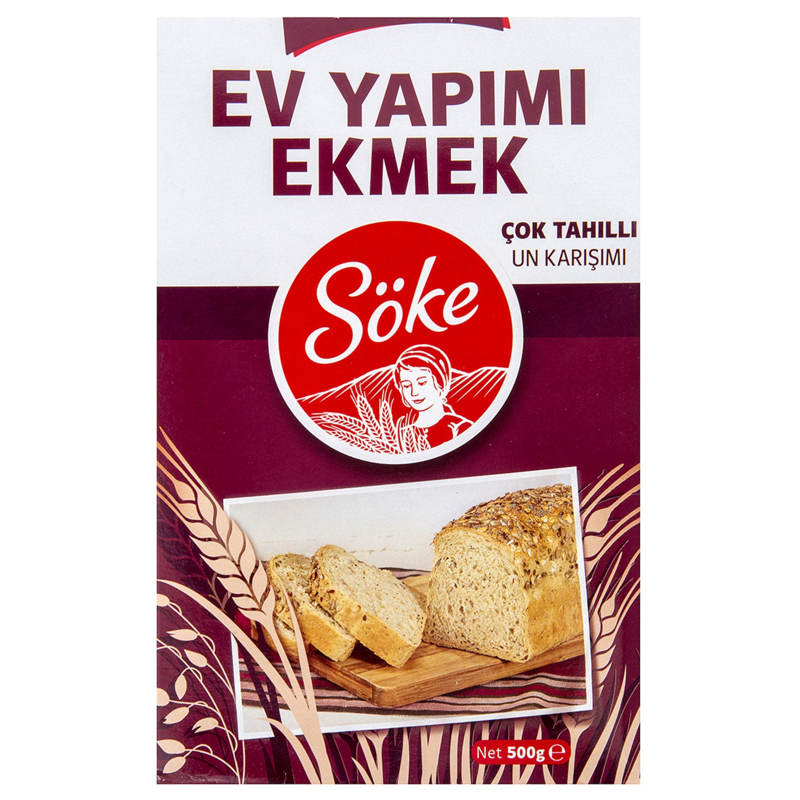 Bring the taste and nutrition of Türkiye to your kitchen with Söke Multigrain Flour Mix.