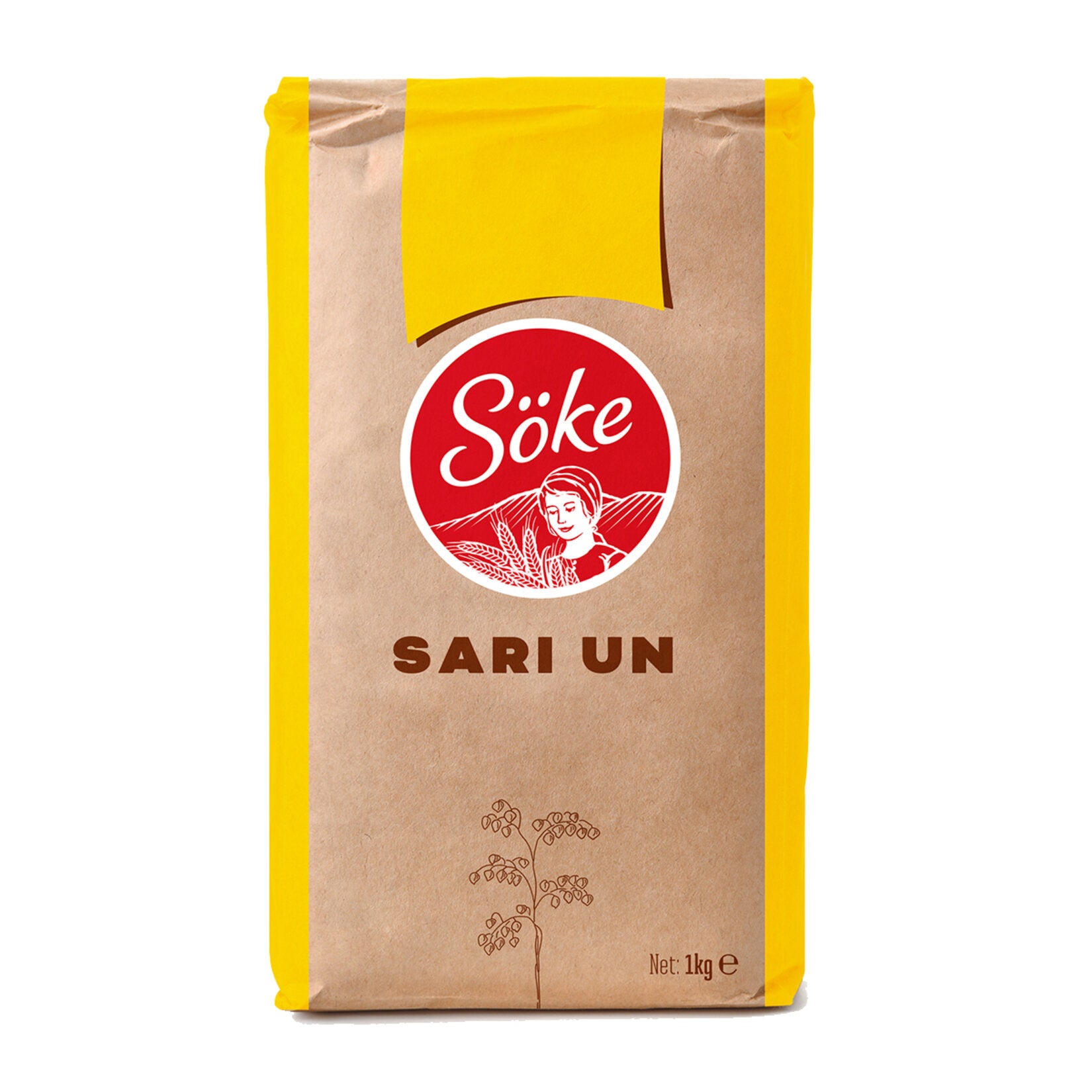 Soke Yellow Flour brings a nutritious touch to your kitchen with its high protein and fiber content.