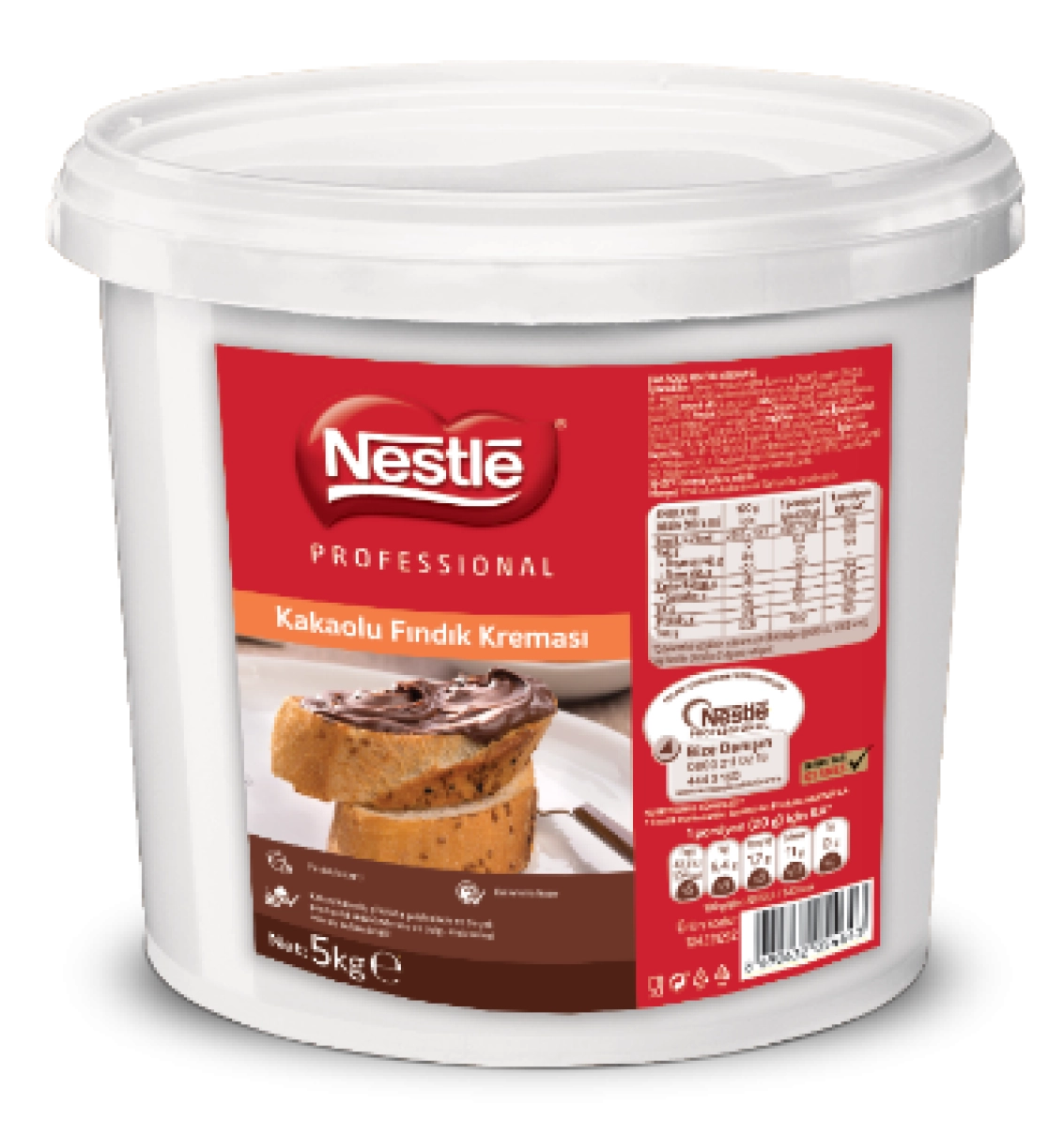 Nestle Professional Cocoa Hazelnut Spread 11.0 lb (5 kg)
