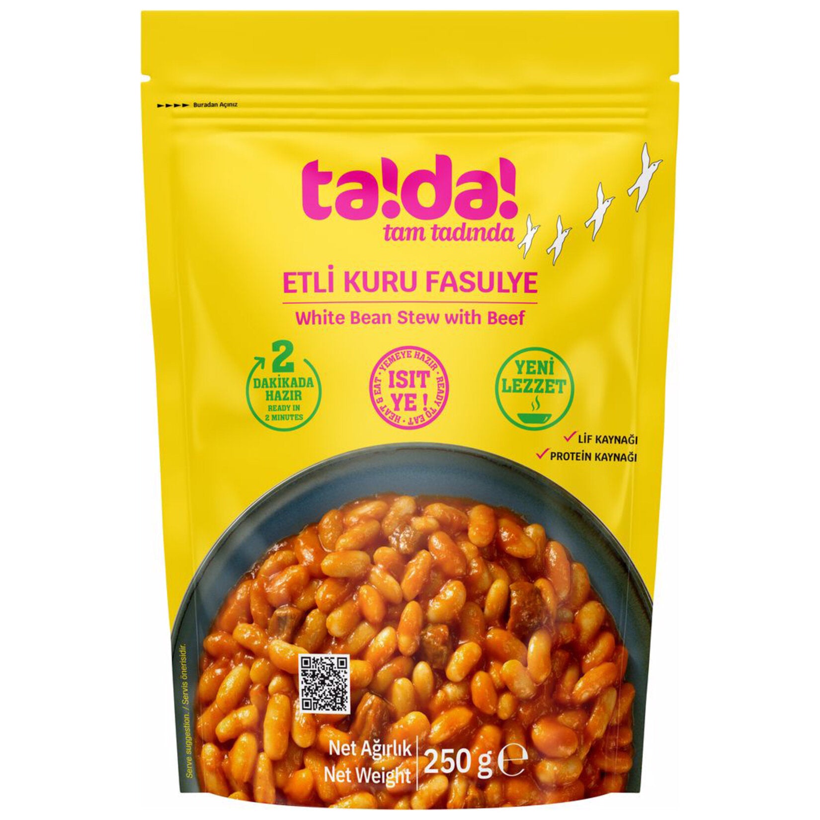 Tada Meat White Beans Meal 8.8 oz (250 g) – Turcamart