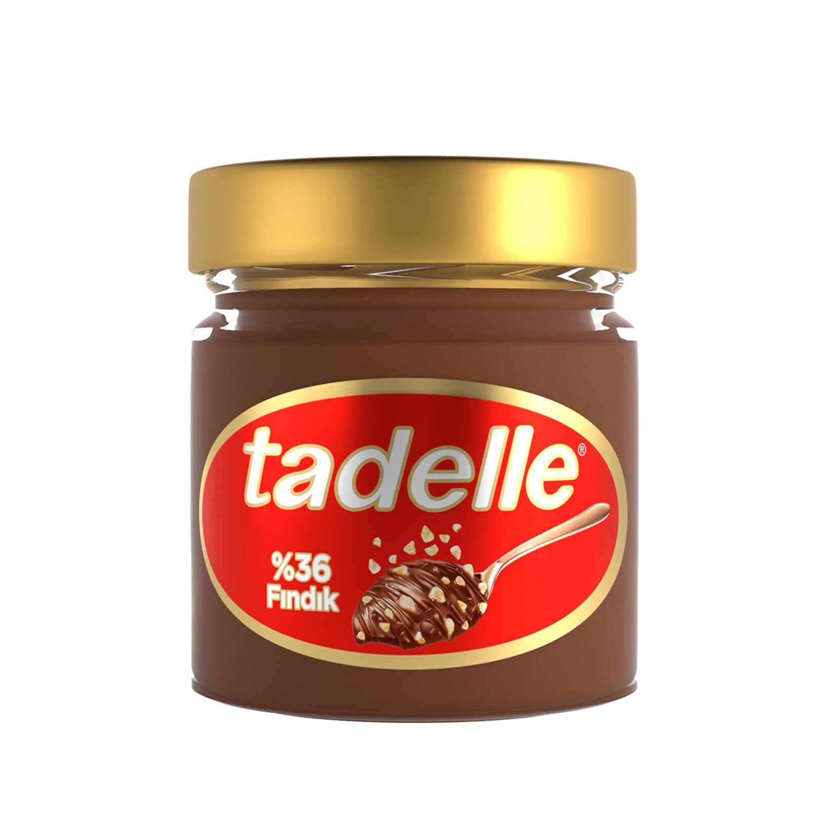 Tadelle Hazelnut Cocoa Spread with Hazelnut Pieces brings together rich cocoa and a generous 36% hazelnut content for a creamy yet slightly crunchy breakfast favorite.