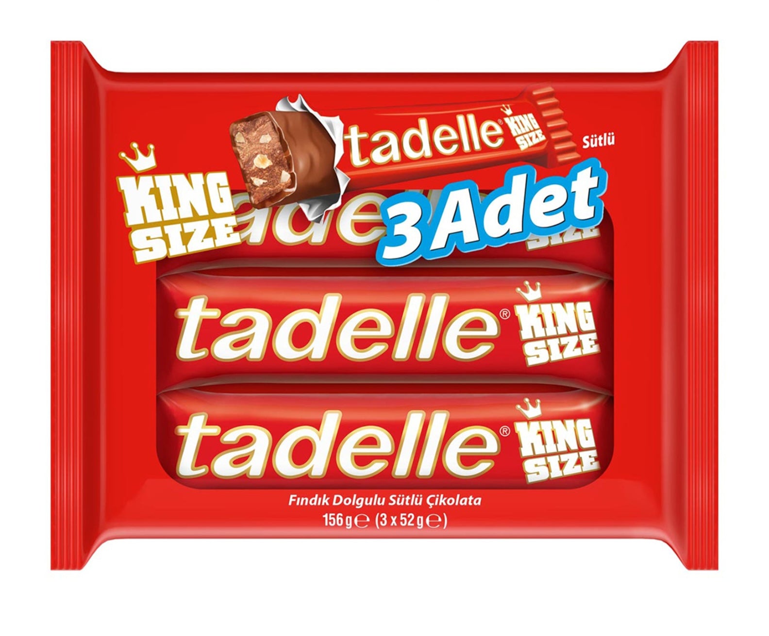 Tadelle Milk Chocolate with Hazelnut Filling is a rich, creamy treat made with 37% real hazelnuts and smooth milk chocolate.